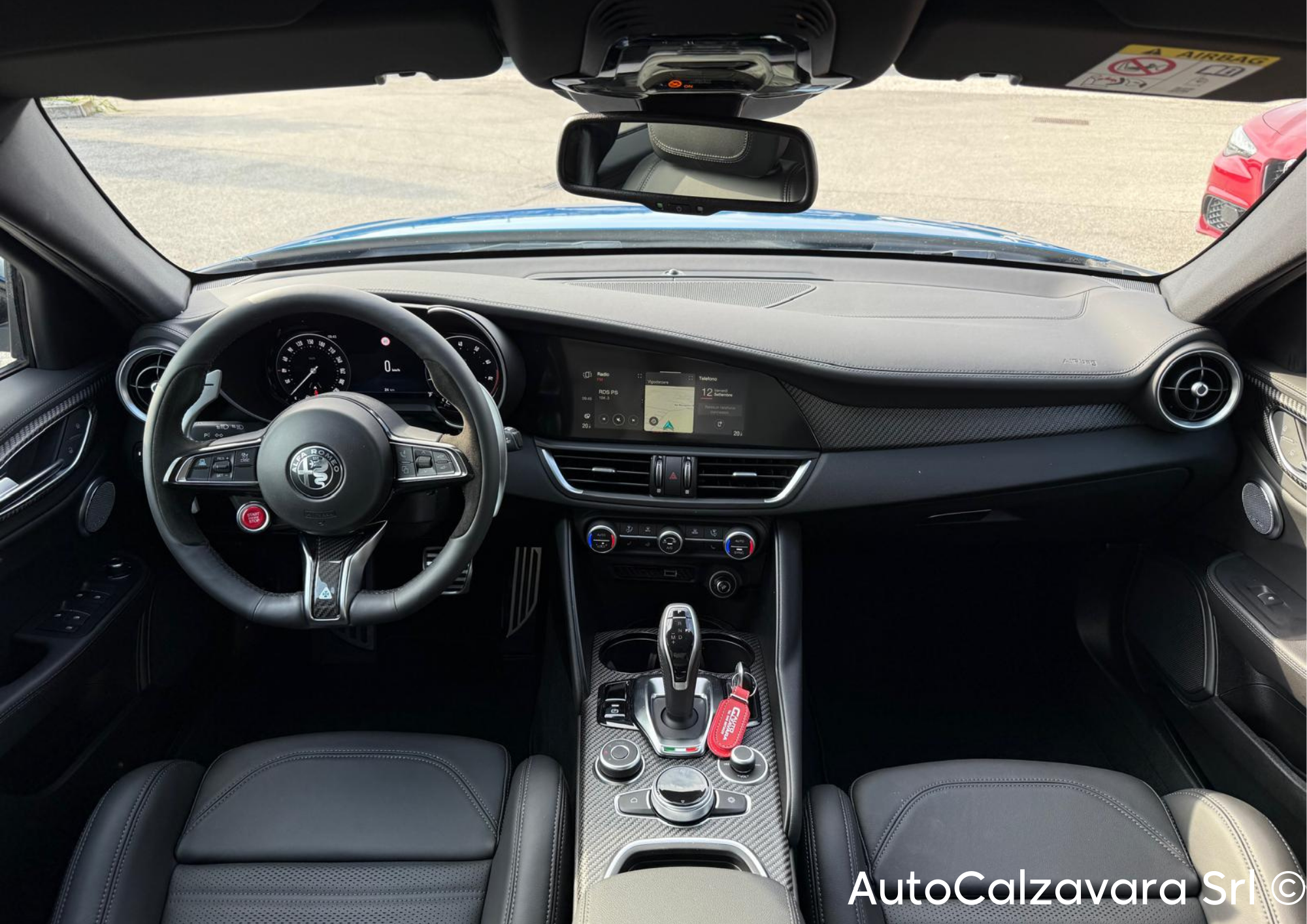 Alfa Romeo Giulia 2.9 V6 Bi-Turbo AT8 Quadrifoglio / BLU MISANO / R7689787