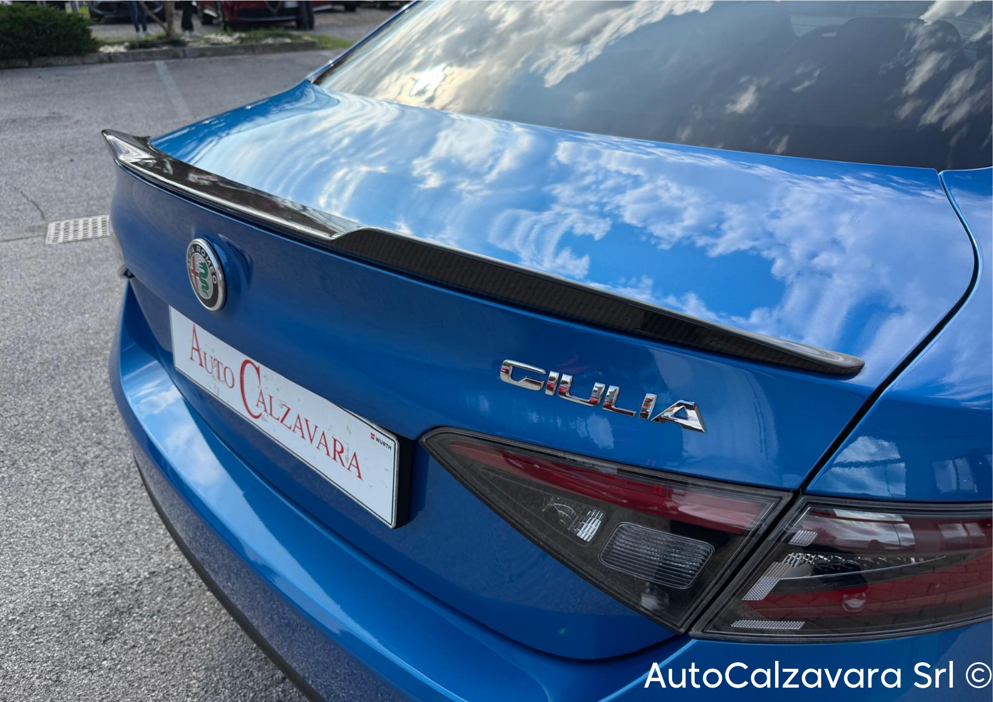 Alfa Romeo Giulia 2.9 V6 Bi-Turbo AT8 Quadrifoglio / BLU MISANO / R7689787