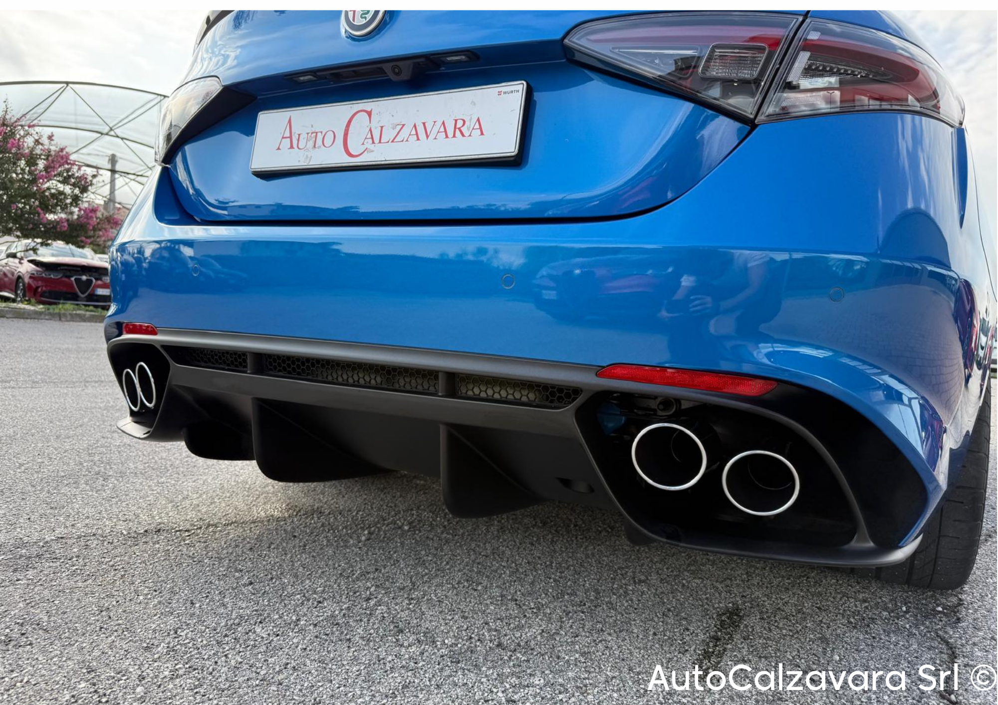 Alfa Romeo Giulia 2.9 V6 Bi-Turbo AT8 Quadrifoglio / BLU MISANO / R7689787