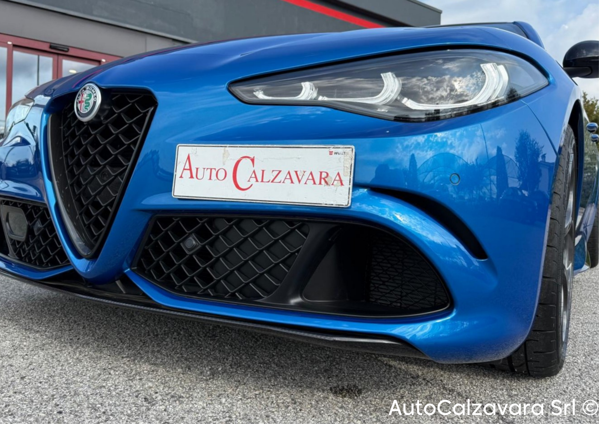 Alfa Romeo Giulia 2.9 V6 Bi-Turbo AT8 Quadrifoglio / BLU MISANO / R7689787