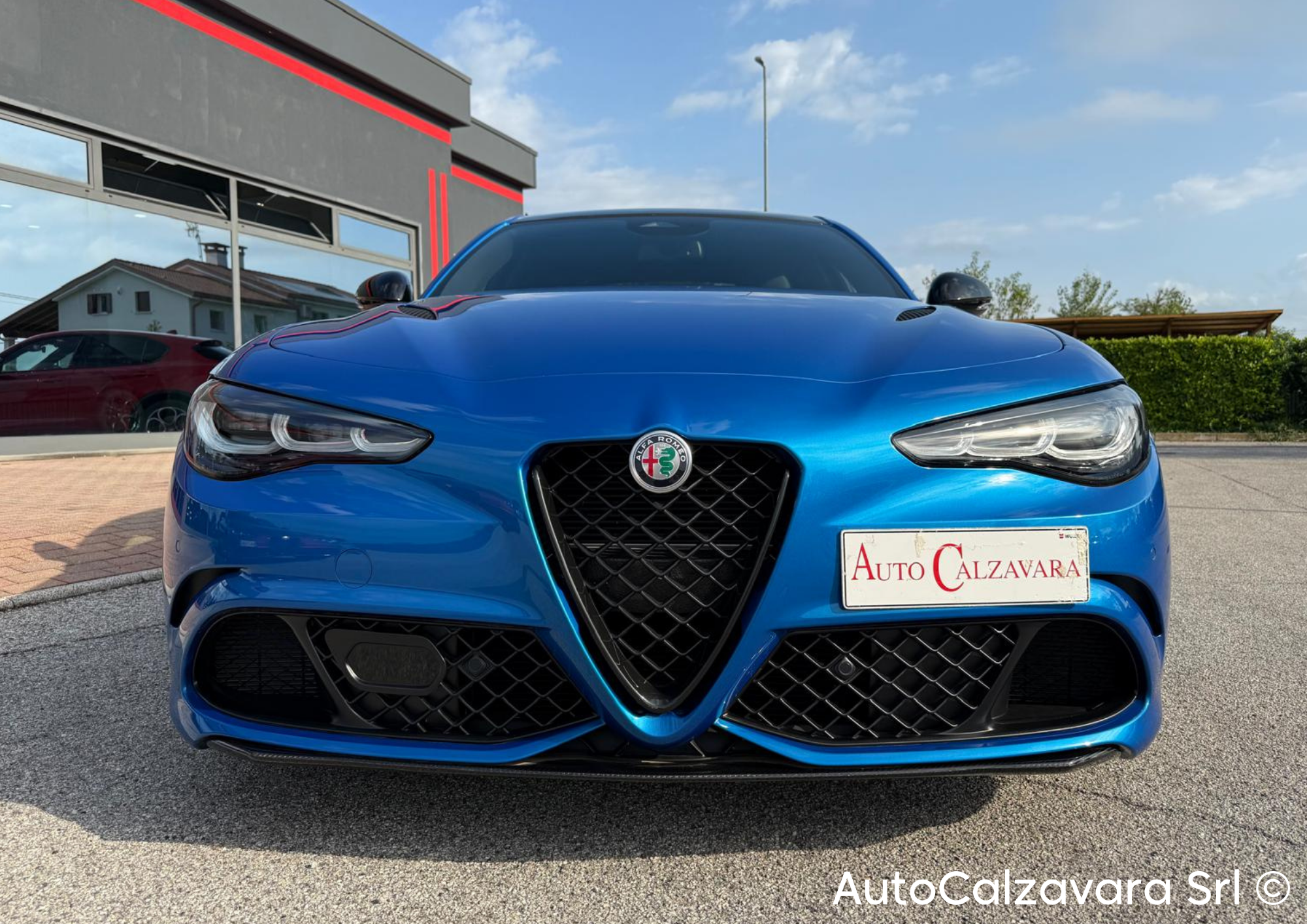 Alfa Romeo Giulia 2.9 V6 Bi-Turbo AT8 Quadrifoglio / BLU MISANO / R7689787