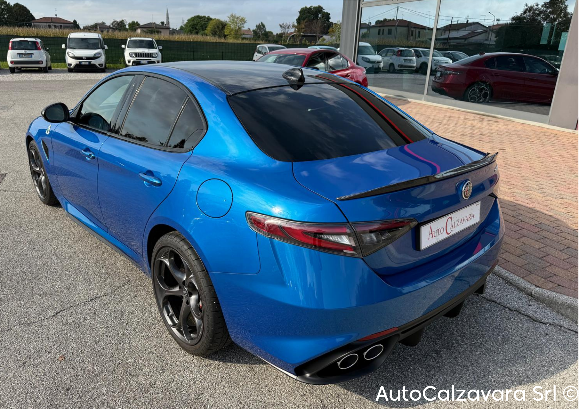 Alfa Romeo Giulia 2.9 V6 Bi-Turbo AT8 Quadrifoglio / BLU MISANO / R7689787
