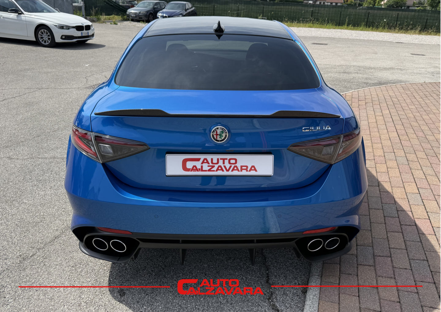 Alfa Romeo Giulia 2.9 V6 Bi-Turbo AT8 Quadrifoglio / BLU MISANO / R7689787
