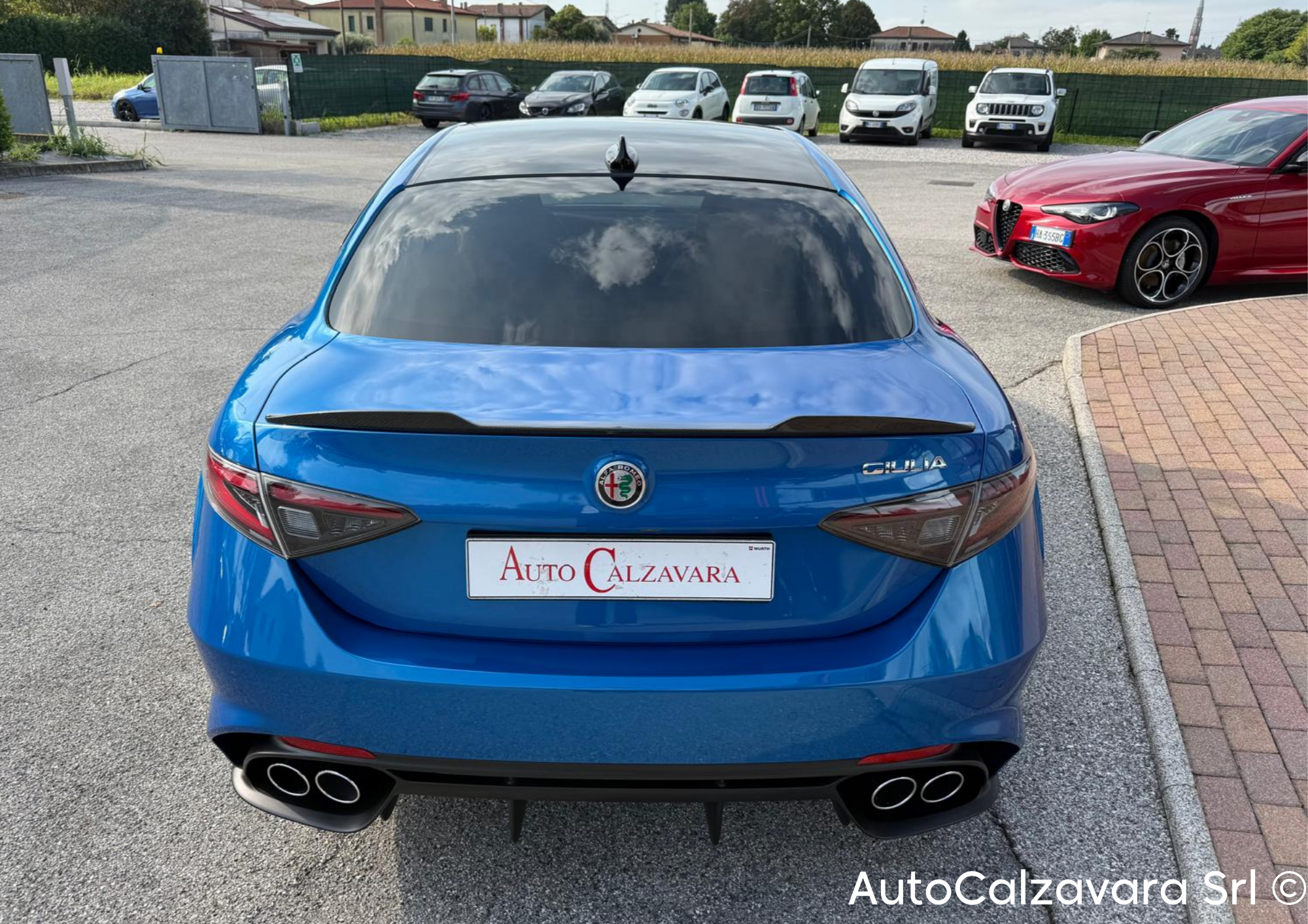 Alfa Romeo Giulia 2.9 V6 Bi-Turbo AT8 Quadrifoglio / BLU MISANO / R7689787