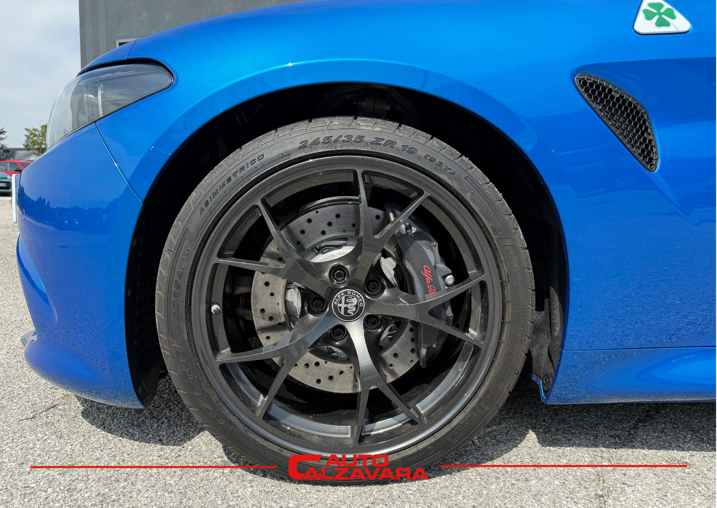 Alfa Romeo Giulia 2.9 V6 Bi-Turbo AT8 Quadrifoglio / BLU MISANO / R7689787