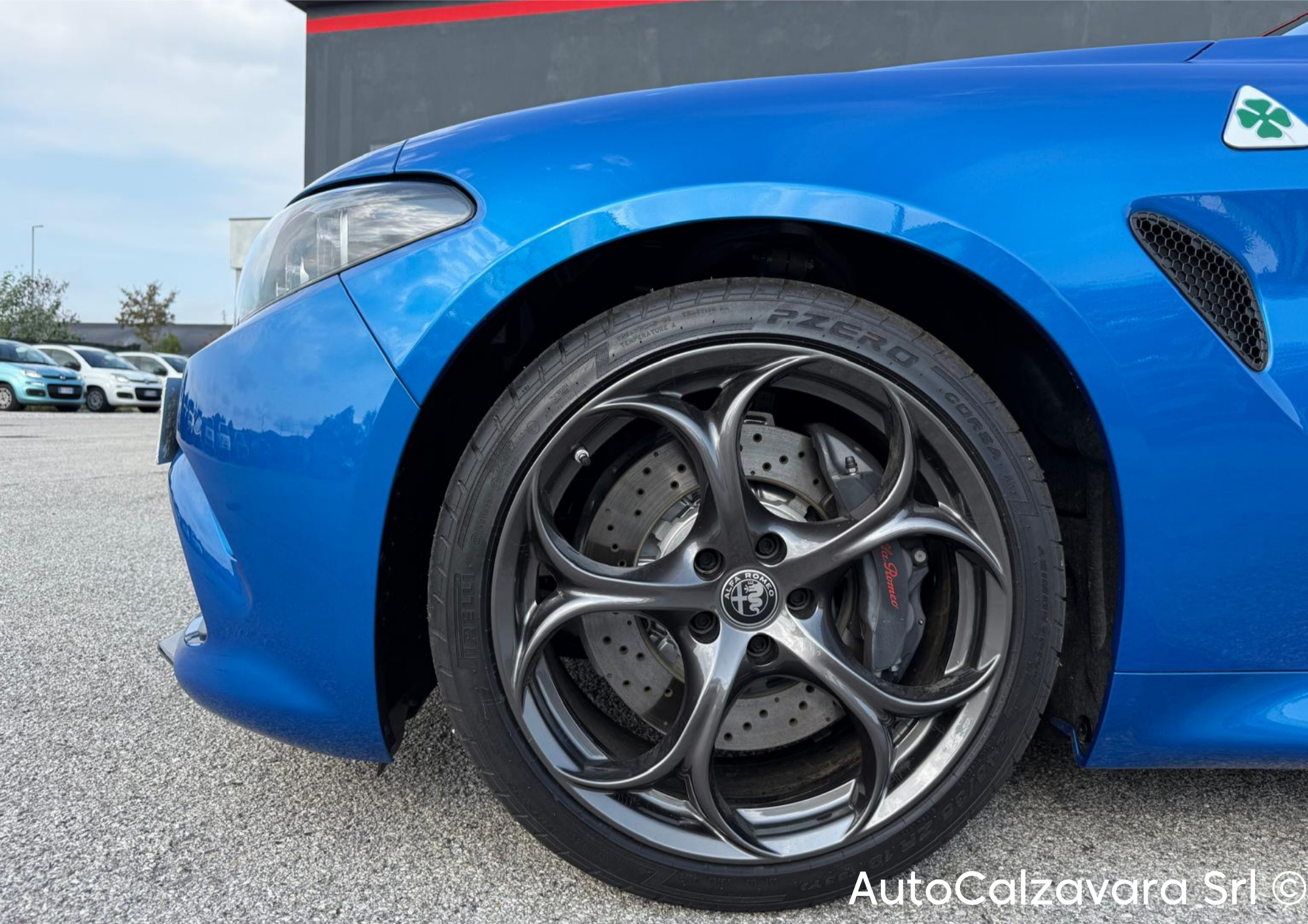 Alfa Romeo Giulia 2.9 V6 Bi-Turbo AT8 Quadrifoglio / BLU MISANO / R7689787