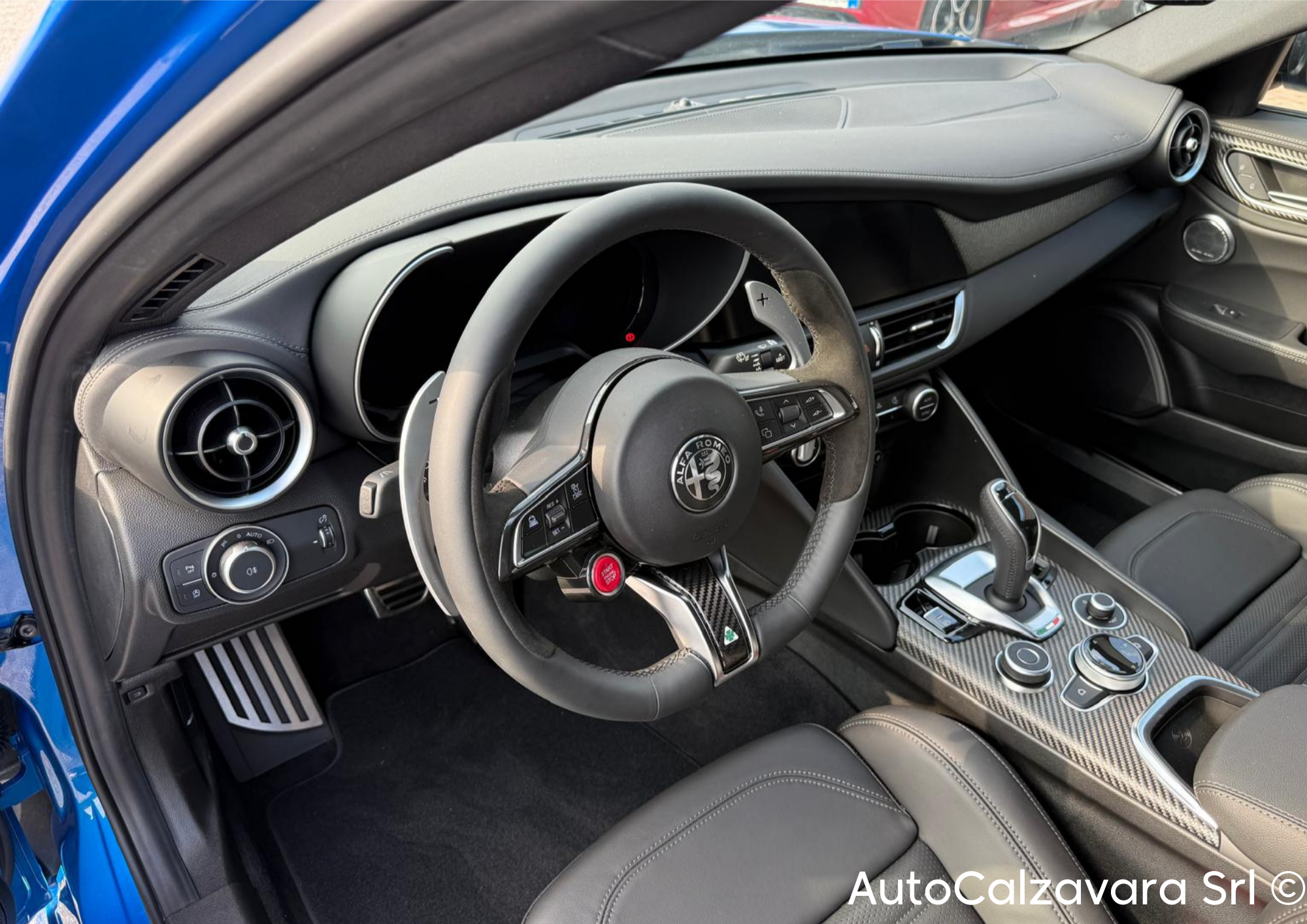 Alfa Romeo Giulia 2.9 V6 Bi-Turbo AT8 Quadrifoglio / BLU MISANO / R7689787