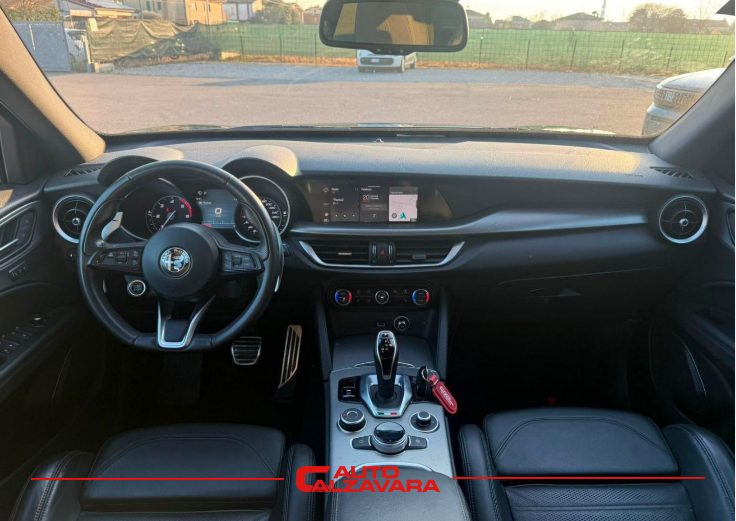 Alfa Romeo Stelvio 2.2 Turbodiesel 210 CV AT8 Q4 Veloce / NERO VULCANO / GR764BT