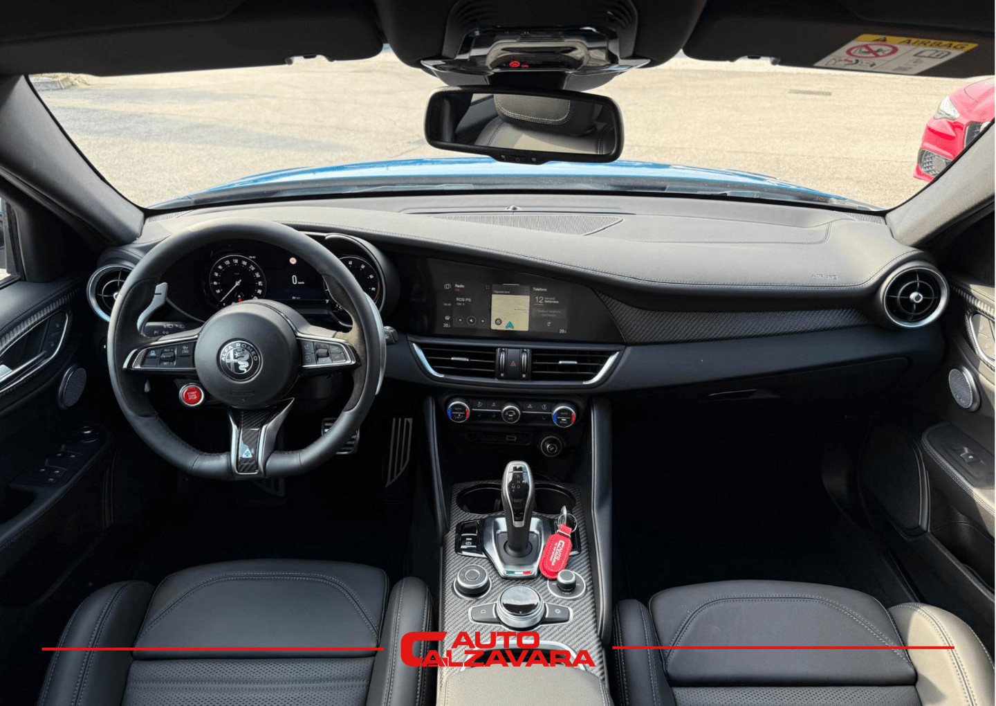 Alfa Romeo Giulia 2.9 V6 Bi-Turbo AT8 Quadrifoglio / BLU MISANO / R7689778