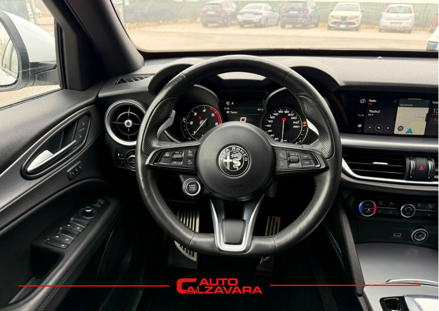 Alfa Romeo Stelvio 2.2 Turbodiesel 210 CV AT8 Q4 Veloce / BIANCO ALFA / GH406MD