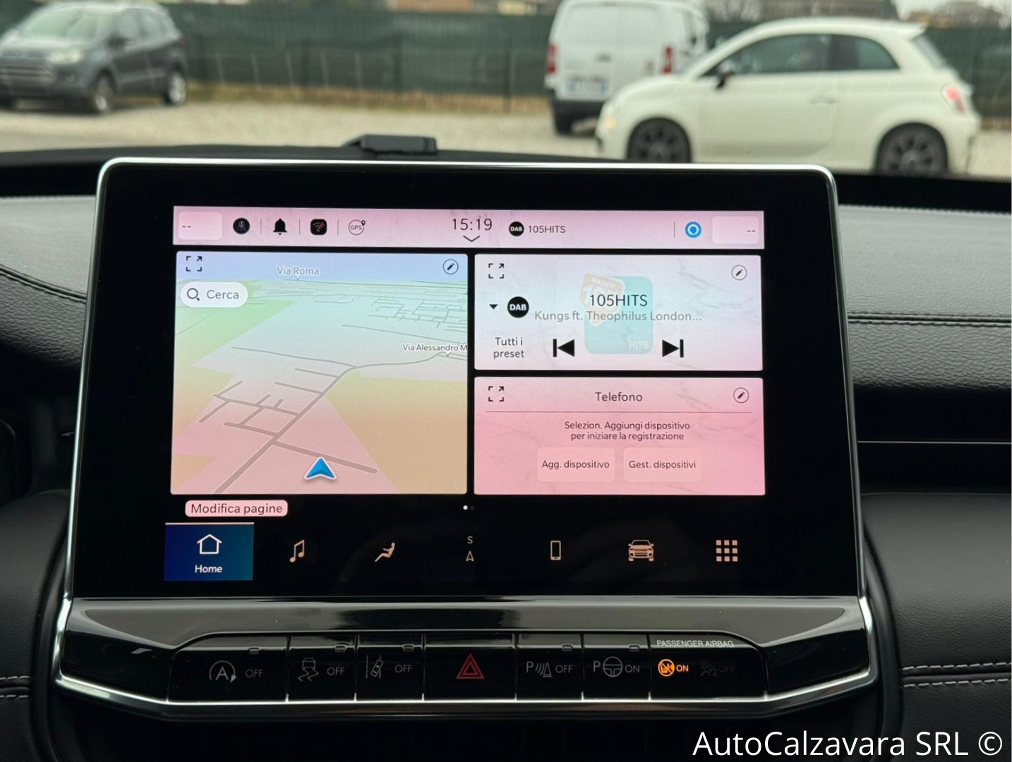 Jeep Compass 1.6 Multijet II 2WD S / ALPINE WHITE CON TETTO NERO / GT991DC