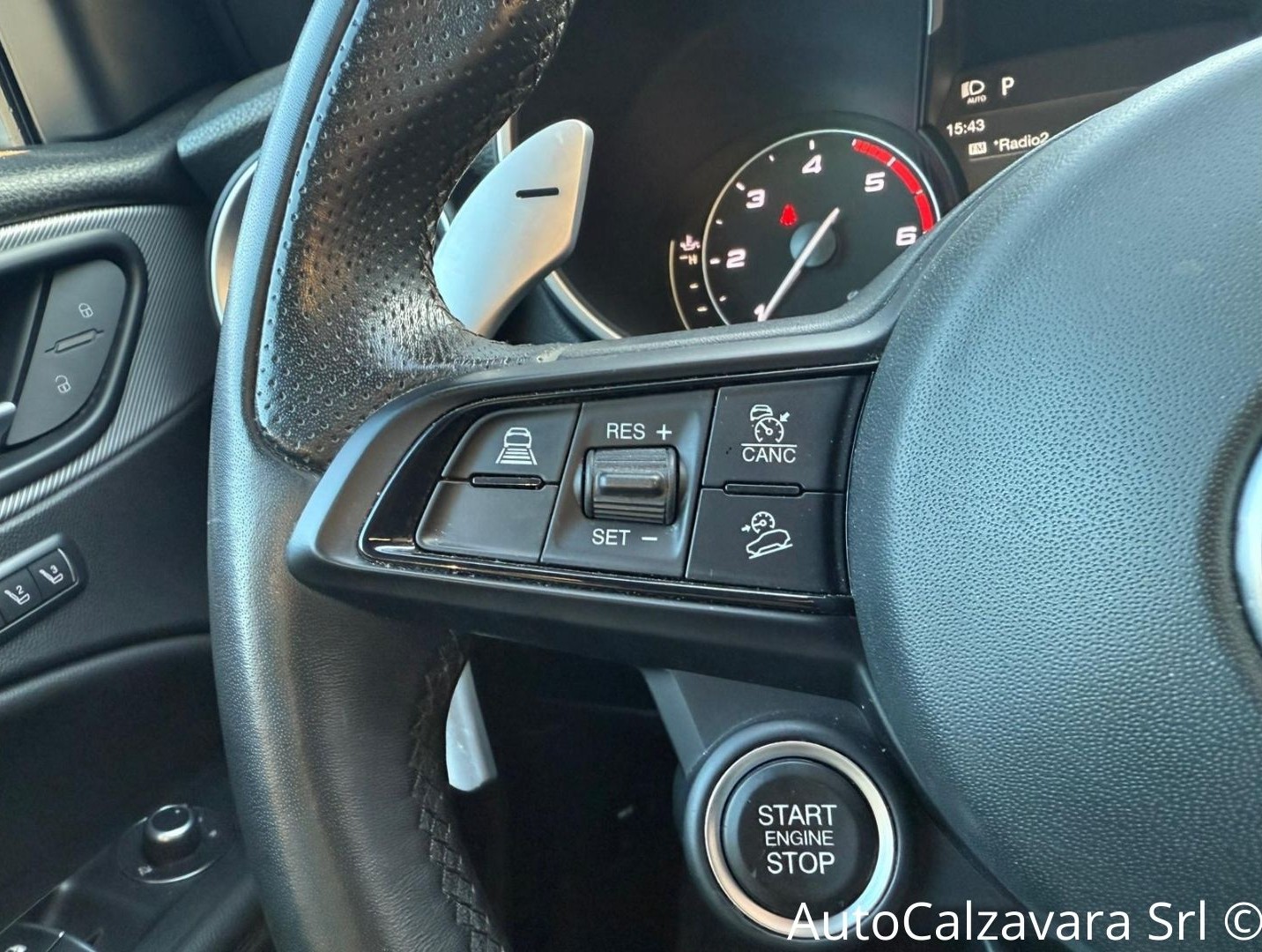 Alfa Romeo Stelvio 2.2 Turbodiesel 210 CV AT8 Q4 Veloce / NERO VULCANO / GR764BT