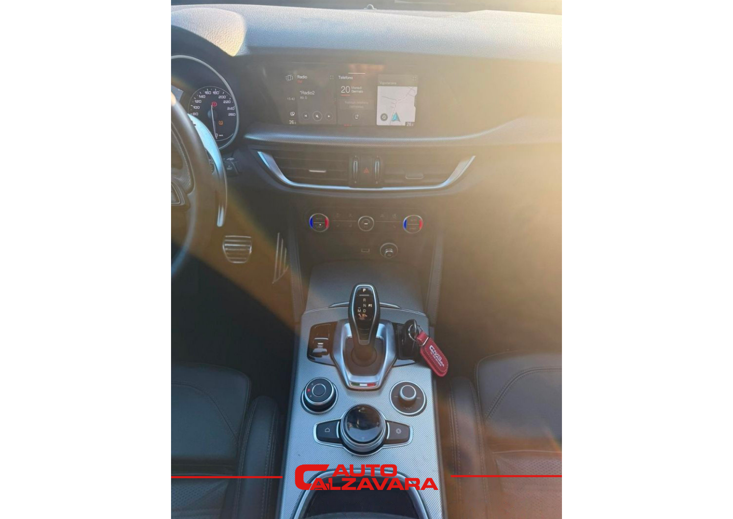 Alfa Romeo Stelvio 2.2 Turbodiesel 210 CV AT8 Q4 Veloce / NERO VULCANO / GR764BT