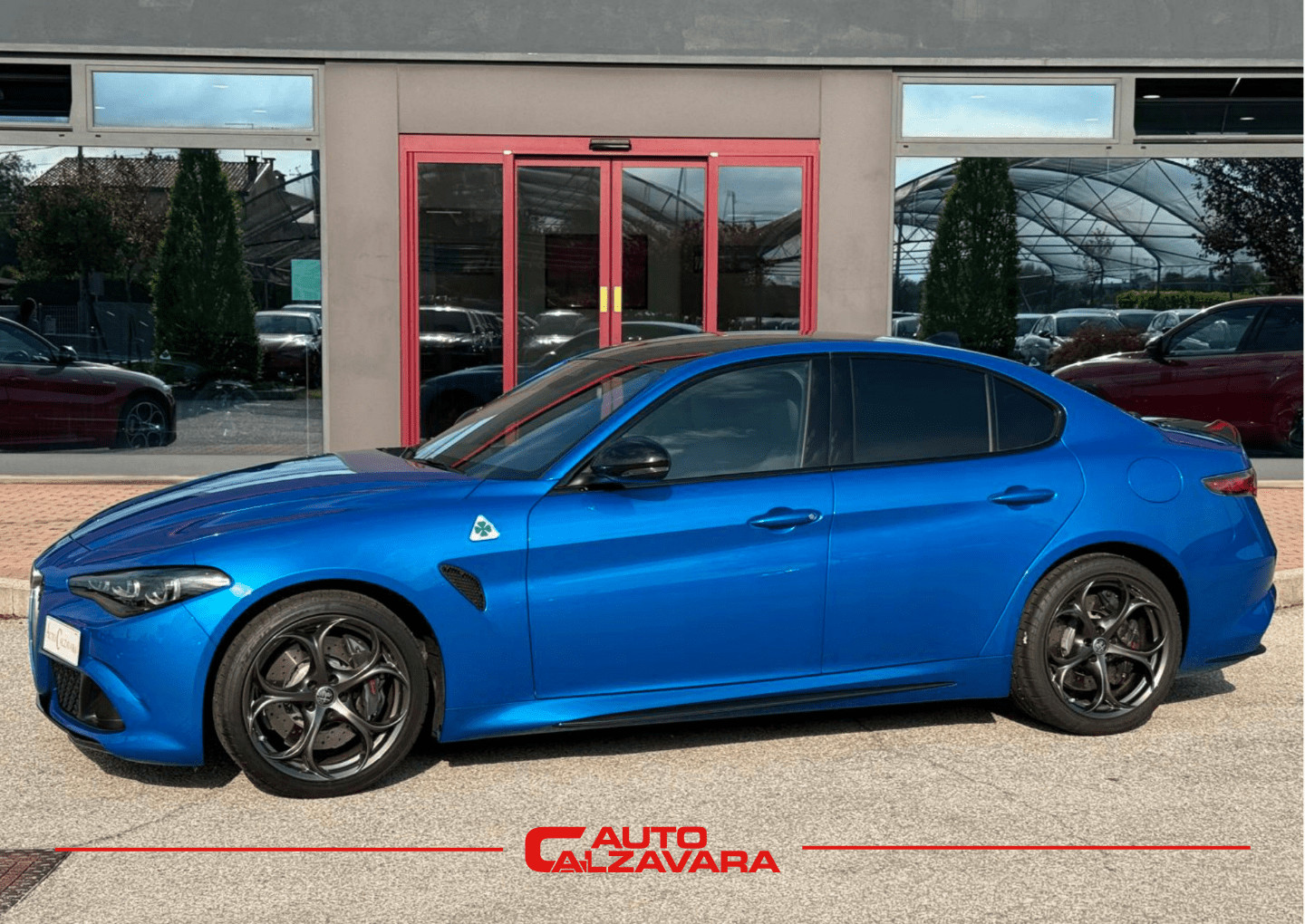 Alfa Romeo Giulia 2.9 V6 Bi-Turbo AT8 Quadrifoglio / BLU MISANO / R7689778
