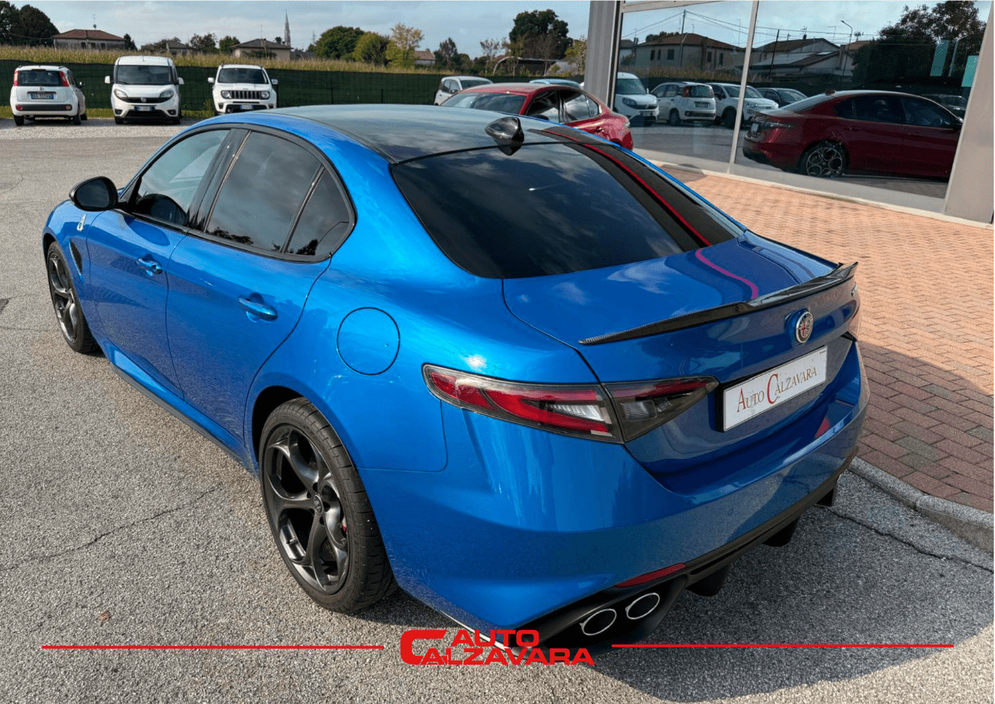 Alfa Romeo Giulia 2.9 V6 Bi-Turbo AT8 Quadrifoglio / BLU MISANO / R7689778