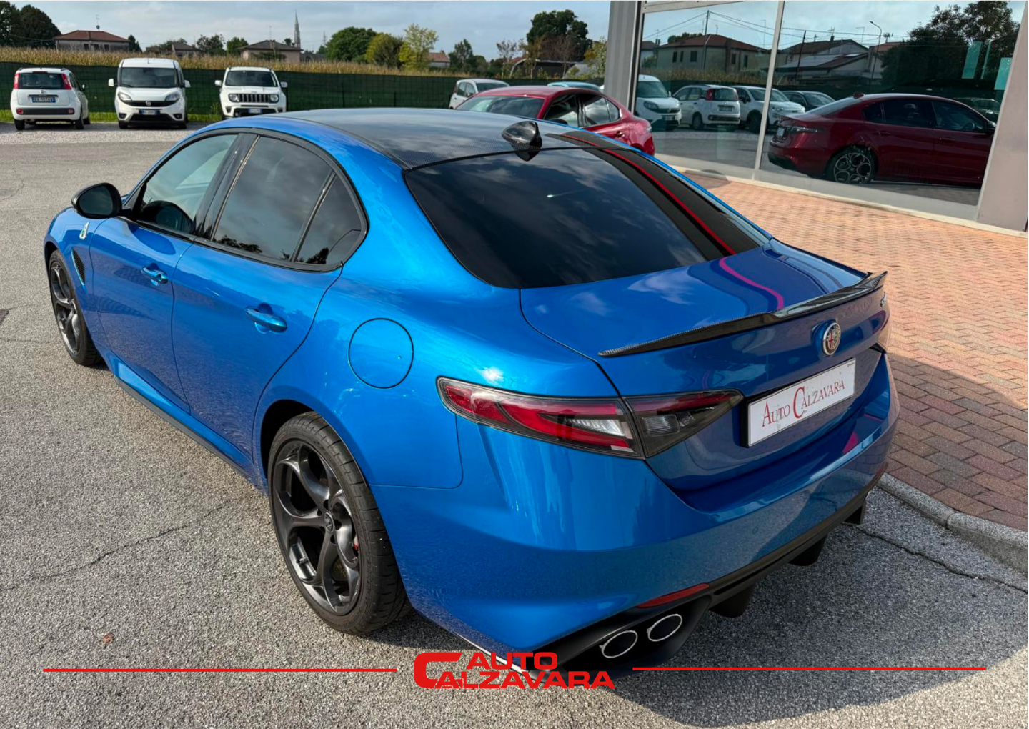 Alfa Romeo Giulia 2.9 V6 Bi-Turbo AT8 Quadrifoglio / BLU MISANO / R7689787