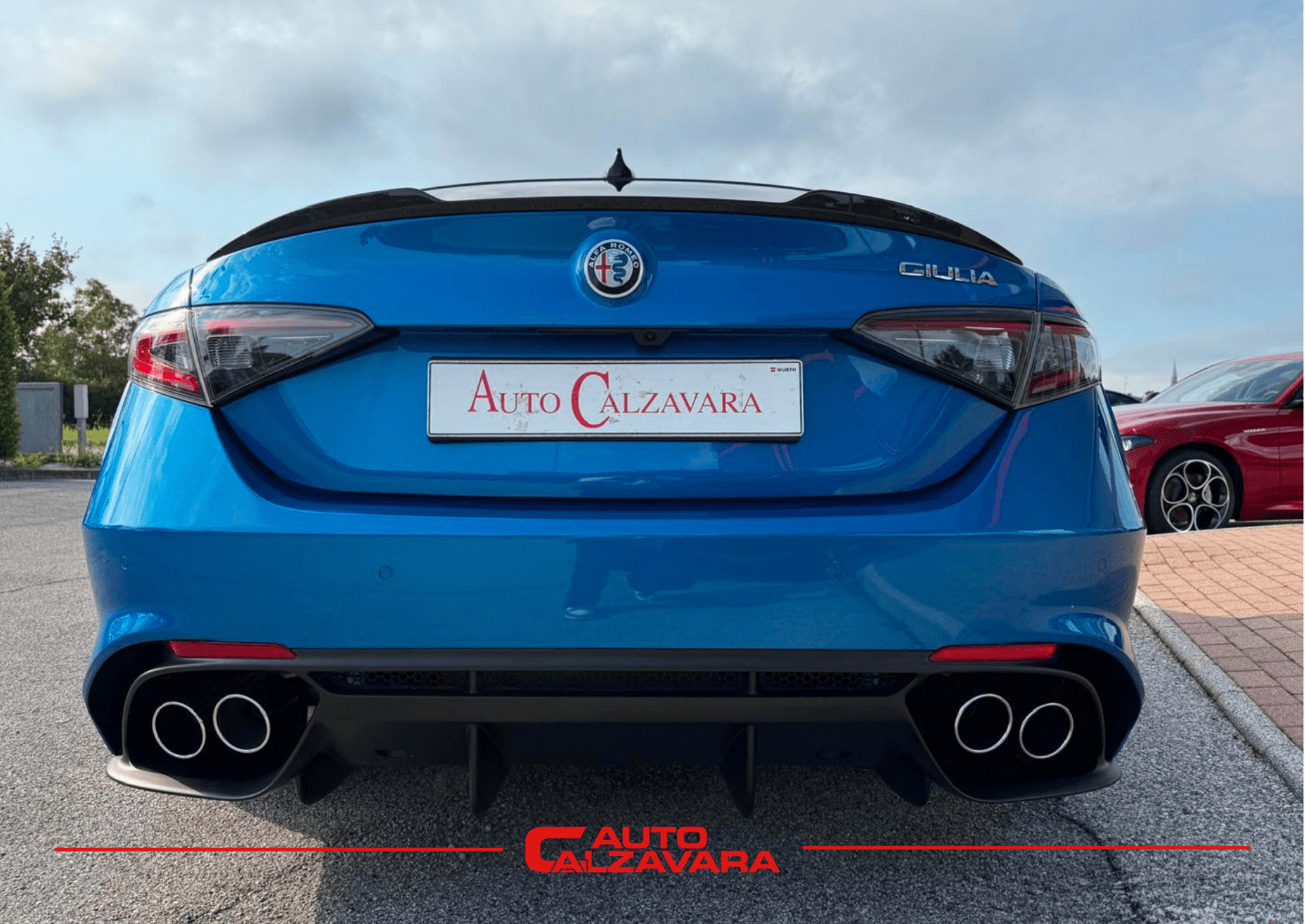 Alfa Romeo Giulia 2.9 V6 Bi-Turbo AT8 Quadrifoglio / BLU MISANO / R7689778