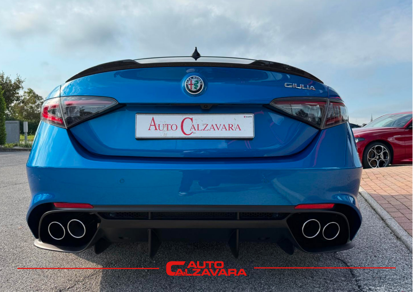 Alfa Romeo Giulia 2.9 V6 Bi-Turbo AT8 Quadrifoglio / BLU MISANO / R7689787
