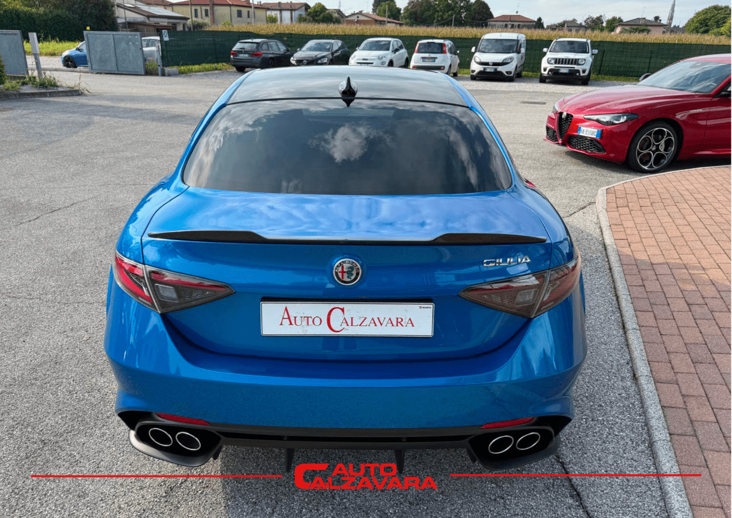 Alfa Romeo Giulia 2.9 V6 Bi-Turbo AT8 Quadrifoglio / BLU MISANO / R7689778