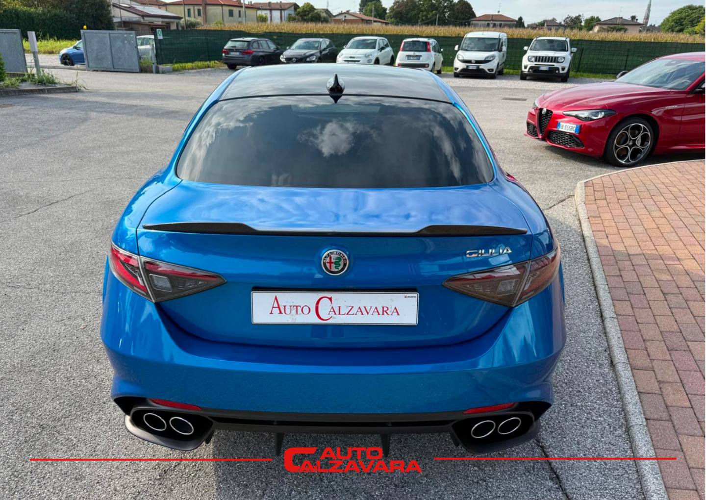 Alfa Romeo Giulia 2.9 V6 Bi-Turbo AT8 Quadrifoglio / BLU MISANO / R7689787