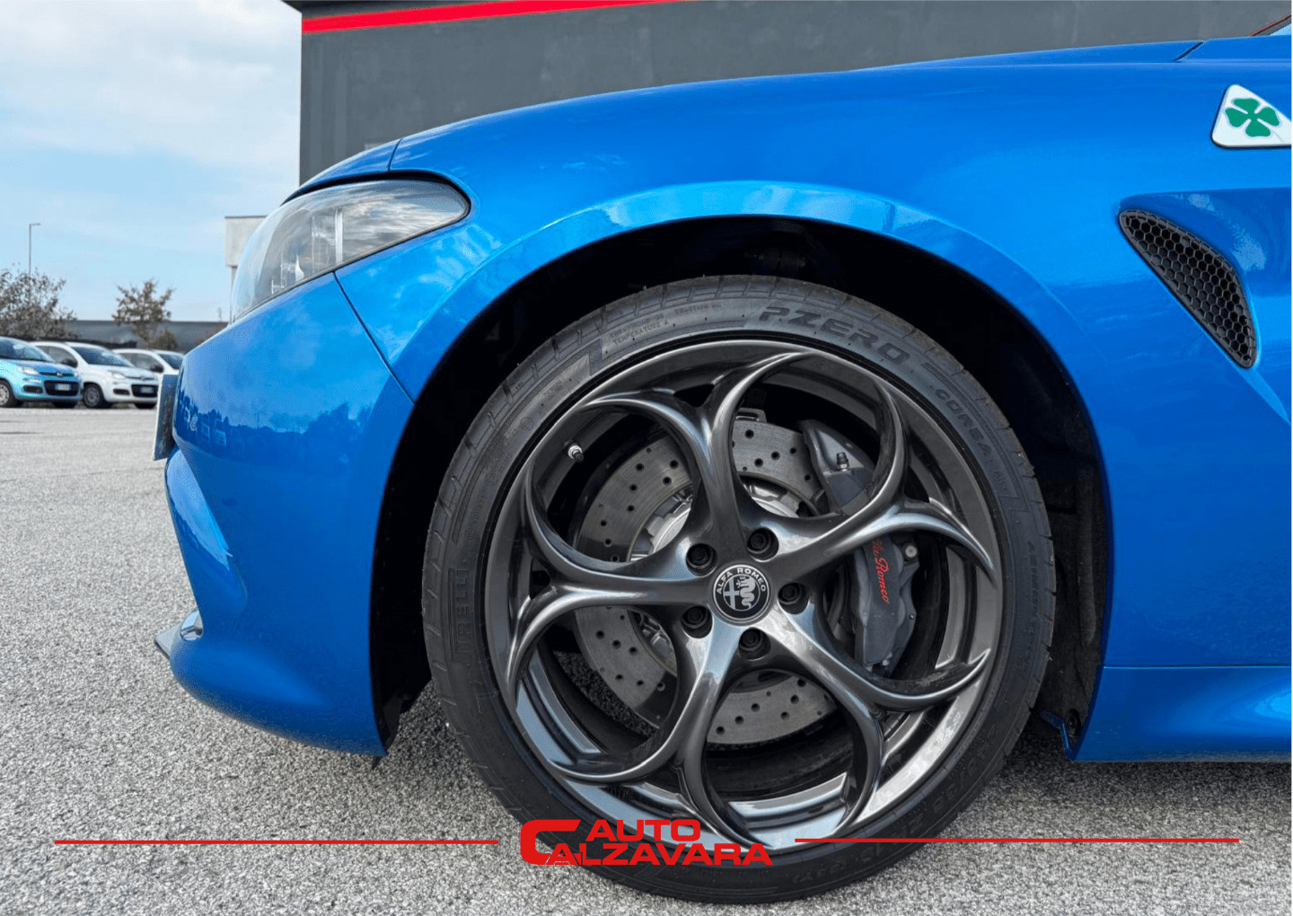 Alfa Romeo Giulia 2.9 V6 Bi-Turbo AT8 Quadrifoglio / BLU MISANO / R7689778