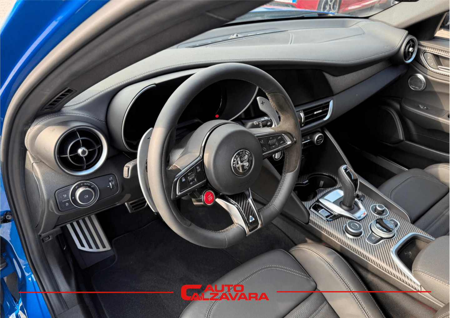 Alfa Romeo Giulia 2.9 V6 Bi-Turbo AT8 Quadrifoglio / BLU MISANO / R7689778