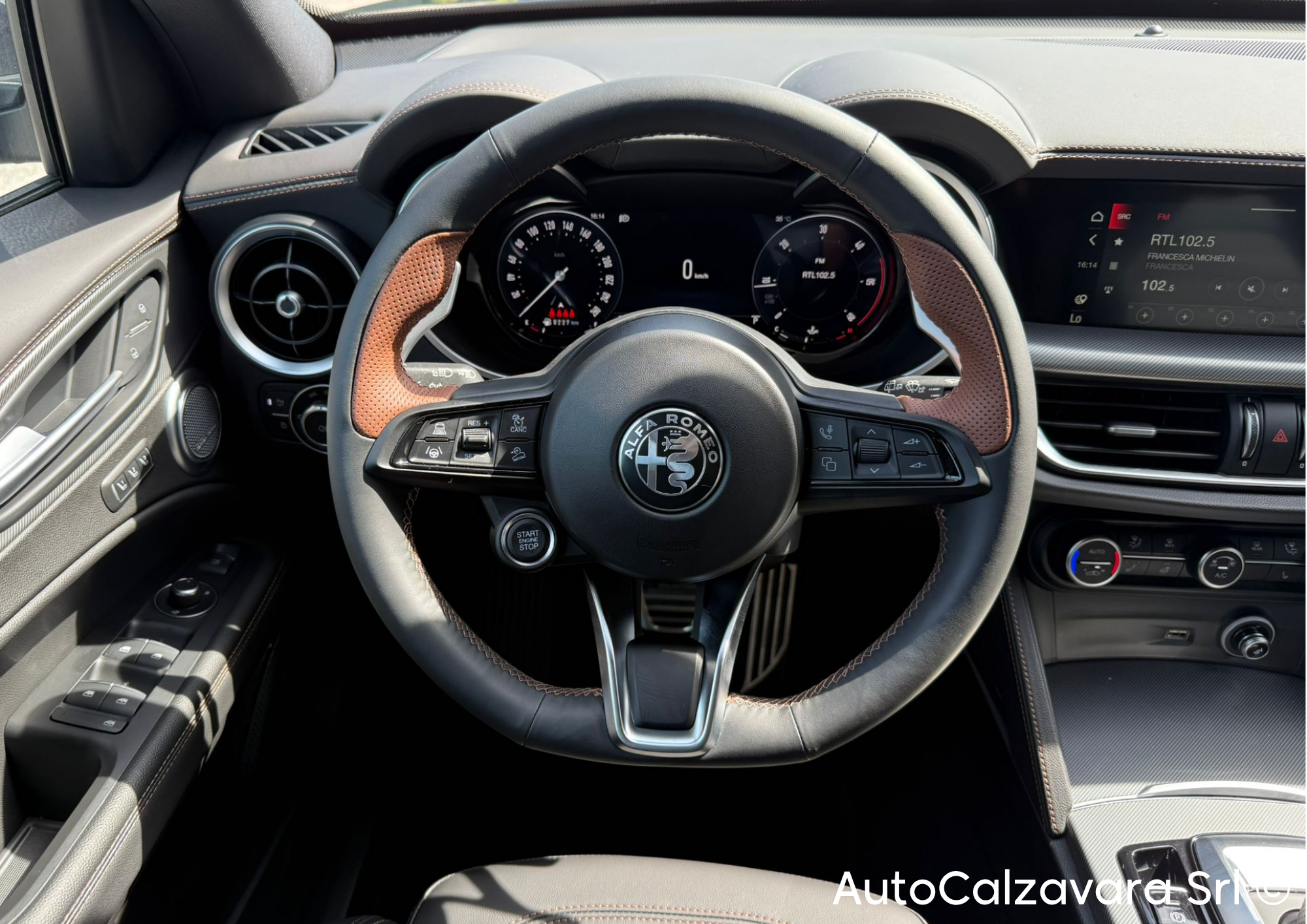 Alfa Romeo Stelvio 2.2 Turbodiesel 210 CV AT8 Q4 Intensa / NERO VULCANO / R7E03557