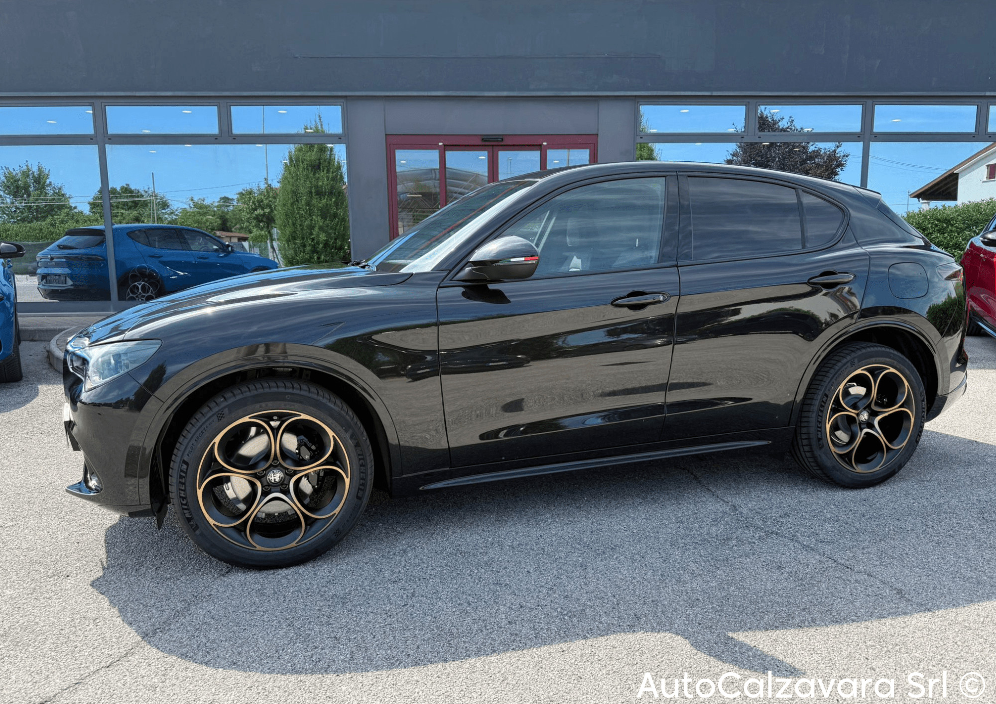 Alfa Romeo Stelvio 2.2 Turbodiesel 210 CV AT8 Q4 Intensa / NERO VULCANO / R7E03557