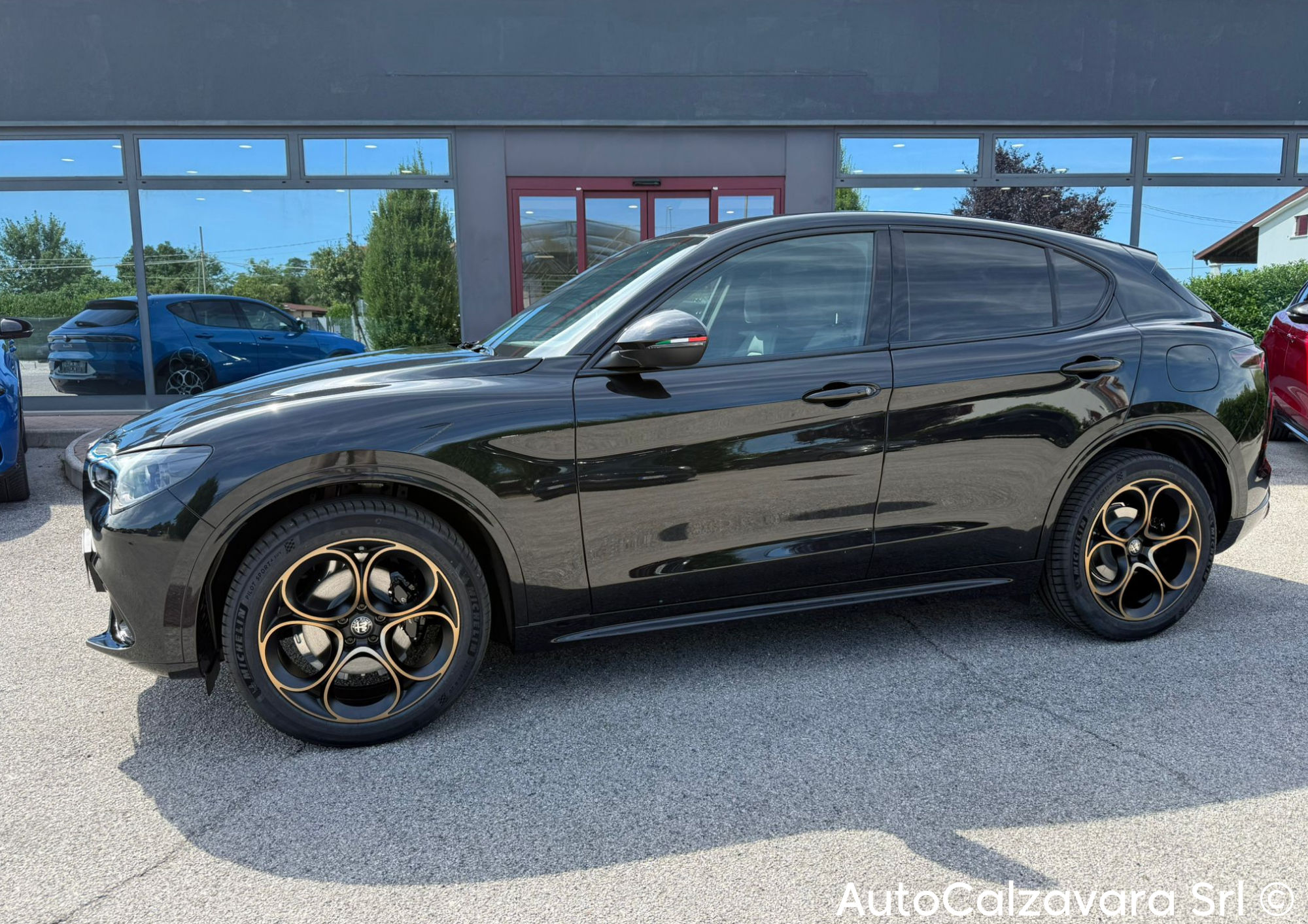 Alfa Romeo Stelvio 2.2 Turbodiesel 210 CV AT8 Q4 Intensa / NERO VULCANO / R7E03557