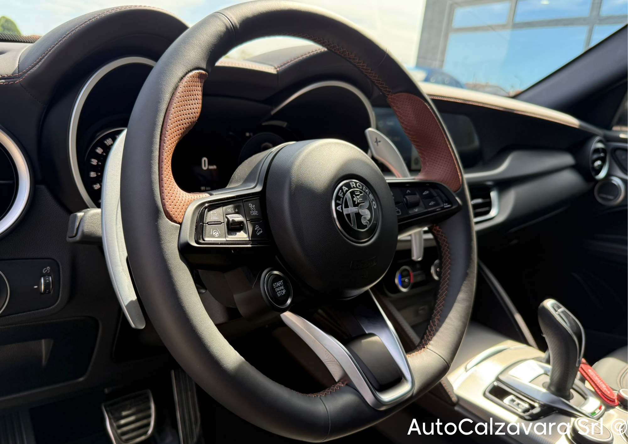 Alfa Romeo Stelvio 2.2 Turbodiesel 210 CV AT8 Q4 Intensa / NERO VULCANO / R7E03557