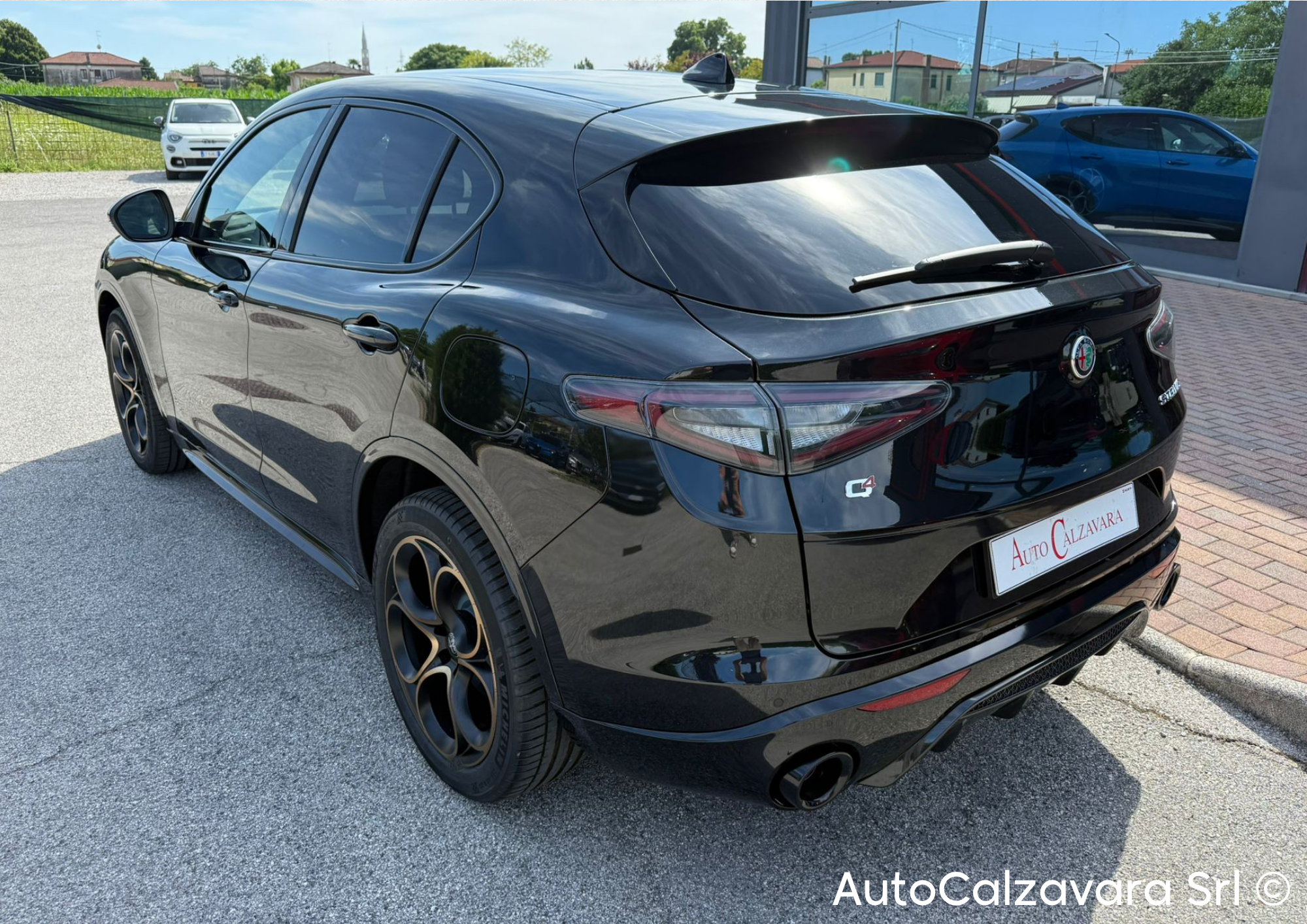 Alfa Romeo Stelvio 2.2 Turbodiesel 210 CV AT8 Q4 Intensa / NERO VULCANO / R7E03557