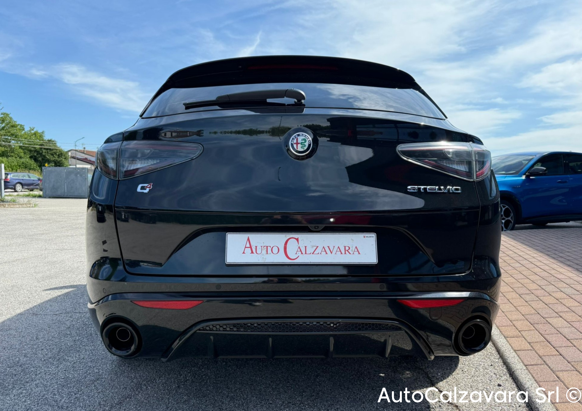 Alfa Romeo Stelvio 2.2 Turbodiesel 210 CV AT8 Q4 Intensa / NERO VULCANO / R7E03557