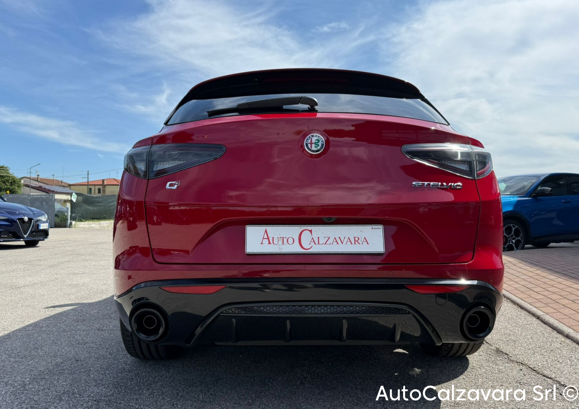 Alfa Romeo Stelvio 2.2 Turbodiesel 210 CV AT8 Q4 Intensa / ROSSO ALFA / R7E00701