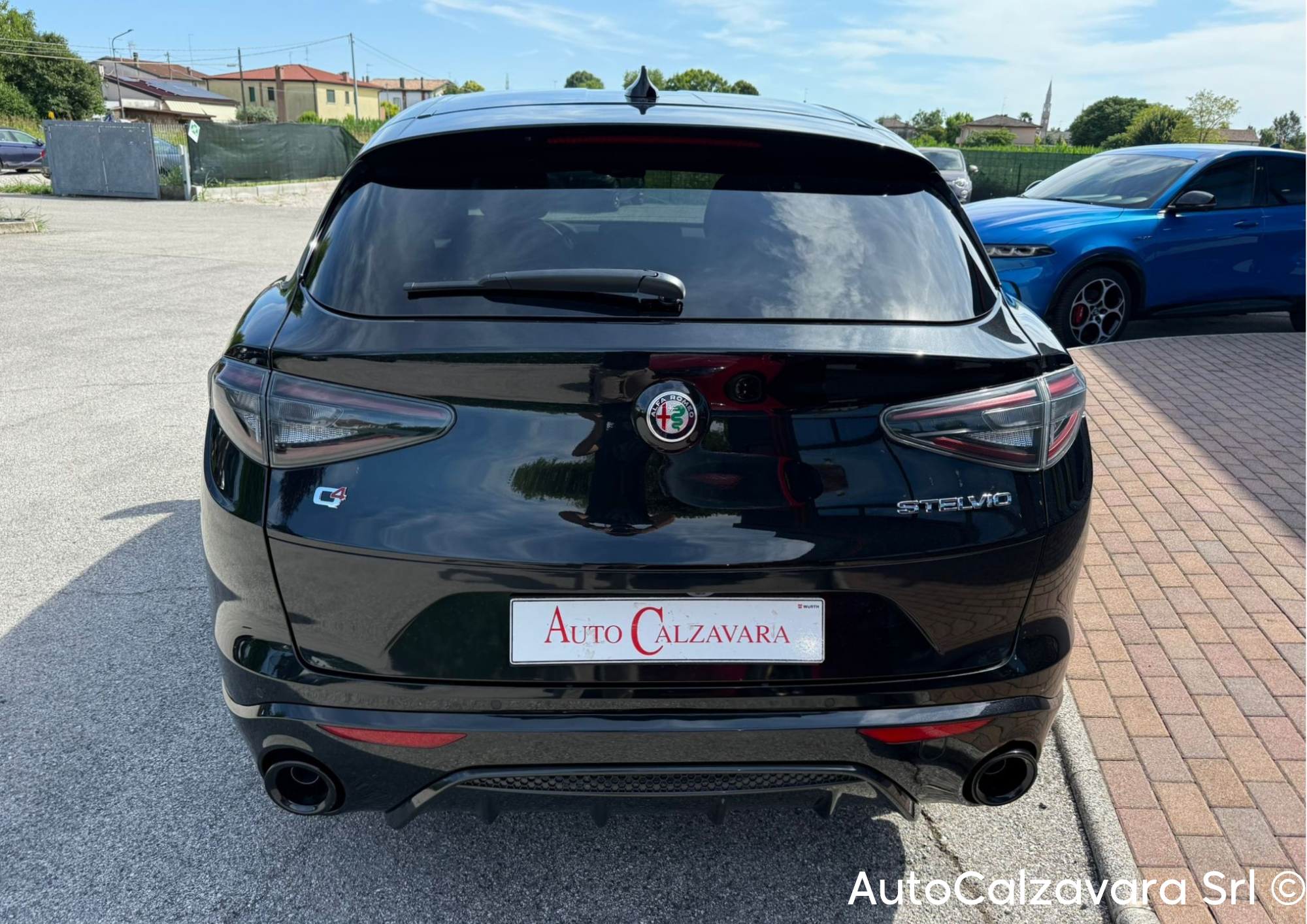 Alfa Romeo Stelvio 2.2 Turbodiesel 210 CV AT8 Q4 Intensa / NERO VULCANO / R7E03557