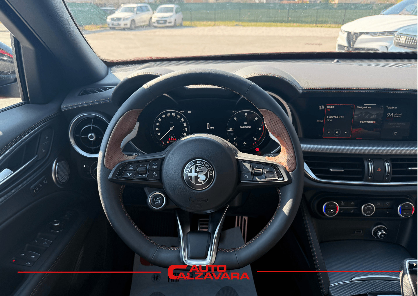 Alfa Romeo Stelvio 2.2 Turbodiesel 210 CV AT8 Q4 Intensa / ROSSO ETNA / R7E02289