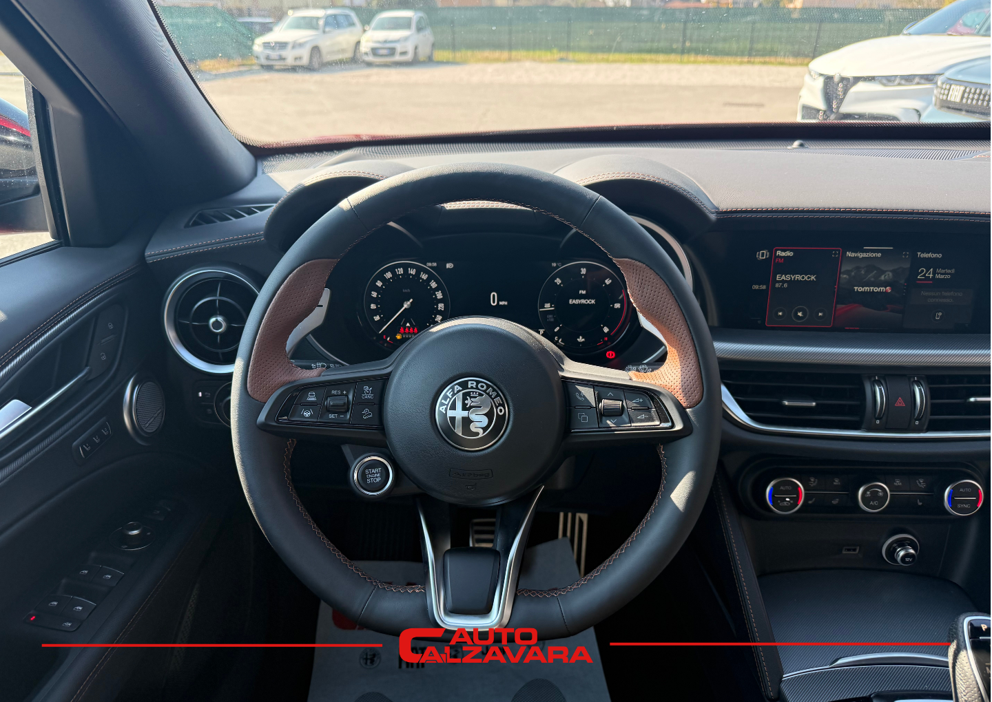 Alfa Romeo Stelvio 2.2 Turbodiesel 210 CV AT8 Q4 Intensa / ROSSO ETNA / R7E02081