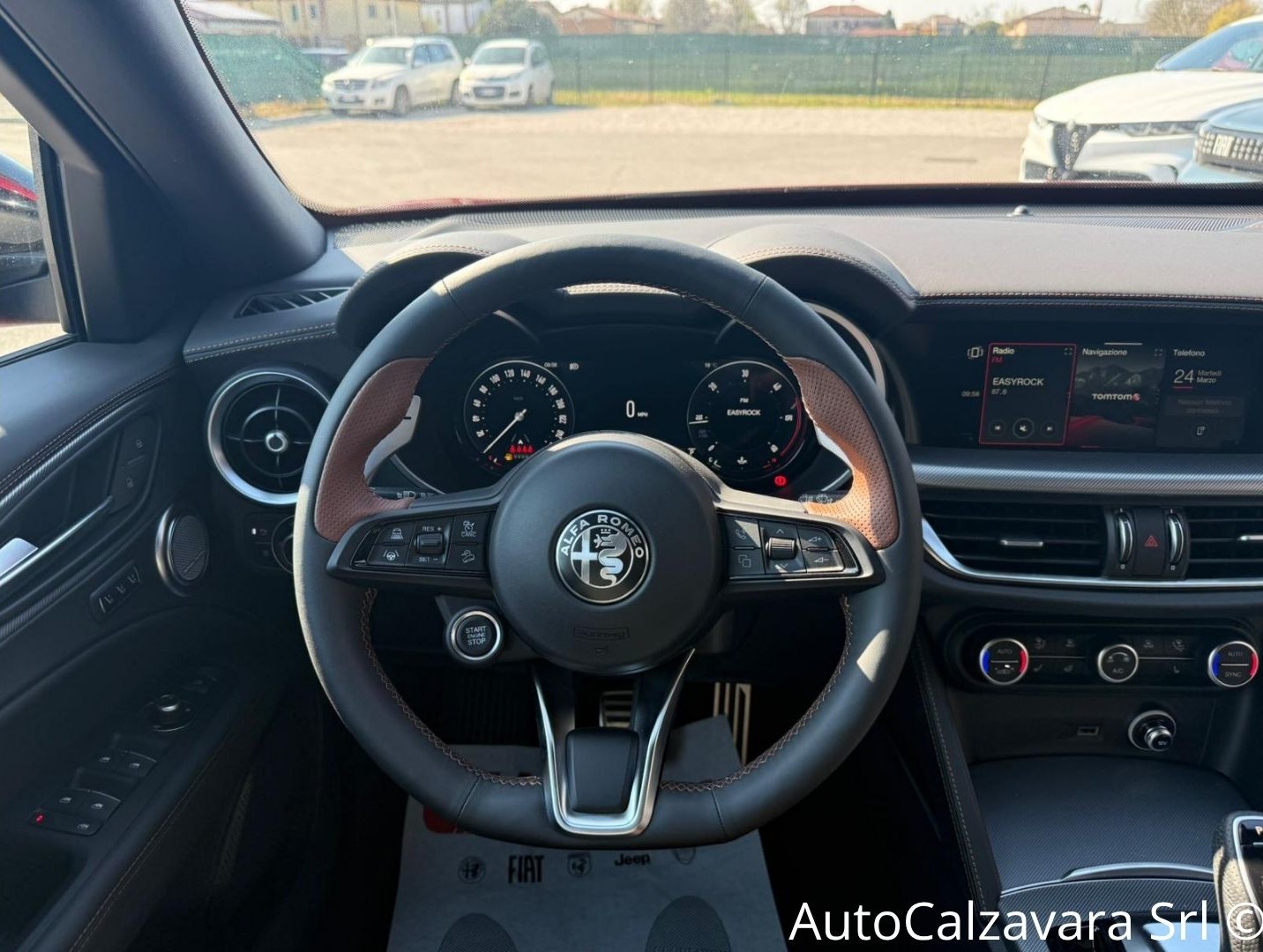 Alfa Romeo Stelvio 2.2 Turbodiesel 210 CV AT8 Q4 Intensa / ROSSO ETNA / R7E02081