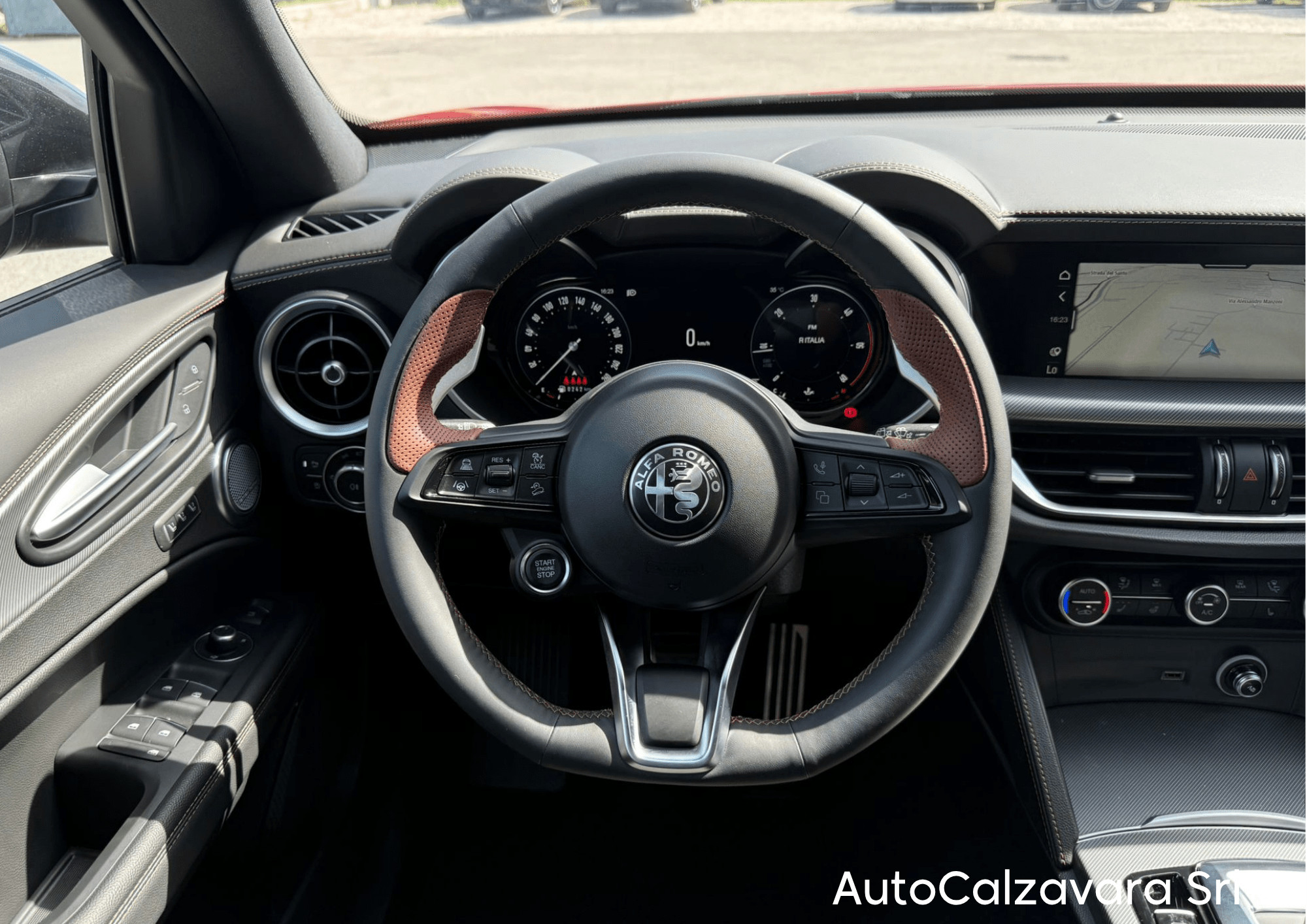 Alfa Romeo Stelvio 2.2 Turbodiesel 210 CV AT8 Q4 Intensa / ROSSO ALFA / R7E00824