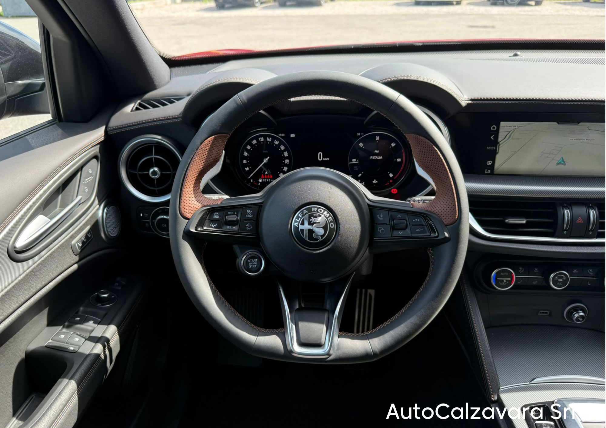 Alfa Romeo Stelvio 2.2 Turbodiesel 210 CV AT8 Q4 Intensa / ROSSO ALFA / R7E00824