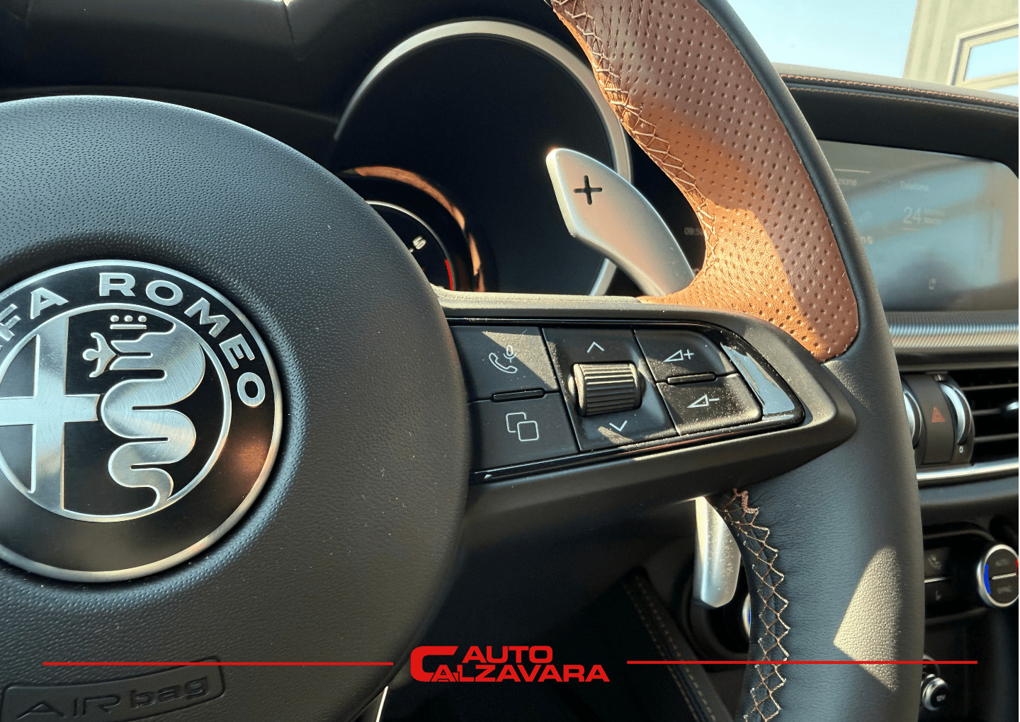 Alfa Romeo Stelvio 2.2 Turbodiesel 210 CV AT8 Q4 Intensa / ROSSO ETNA / R7E02289