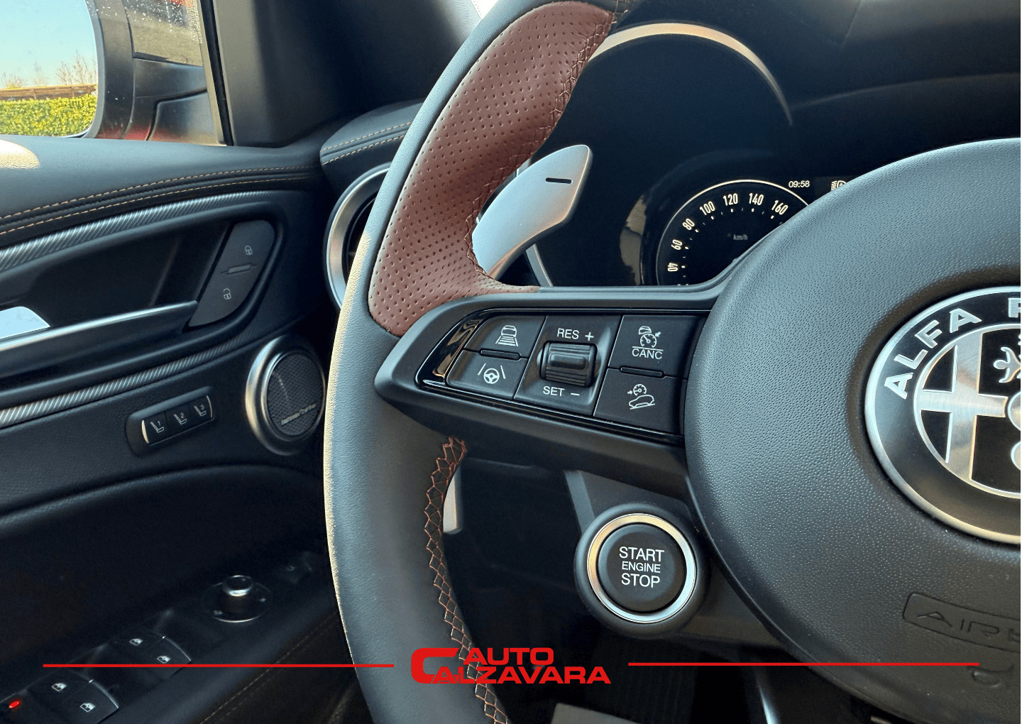 Alfa Romeo Stelvio 2.2 Turbodiesel 210 CV AT8 Q4 Intensa / ROSSO ETNA / R7E02289