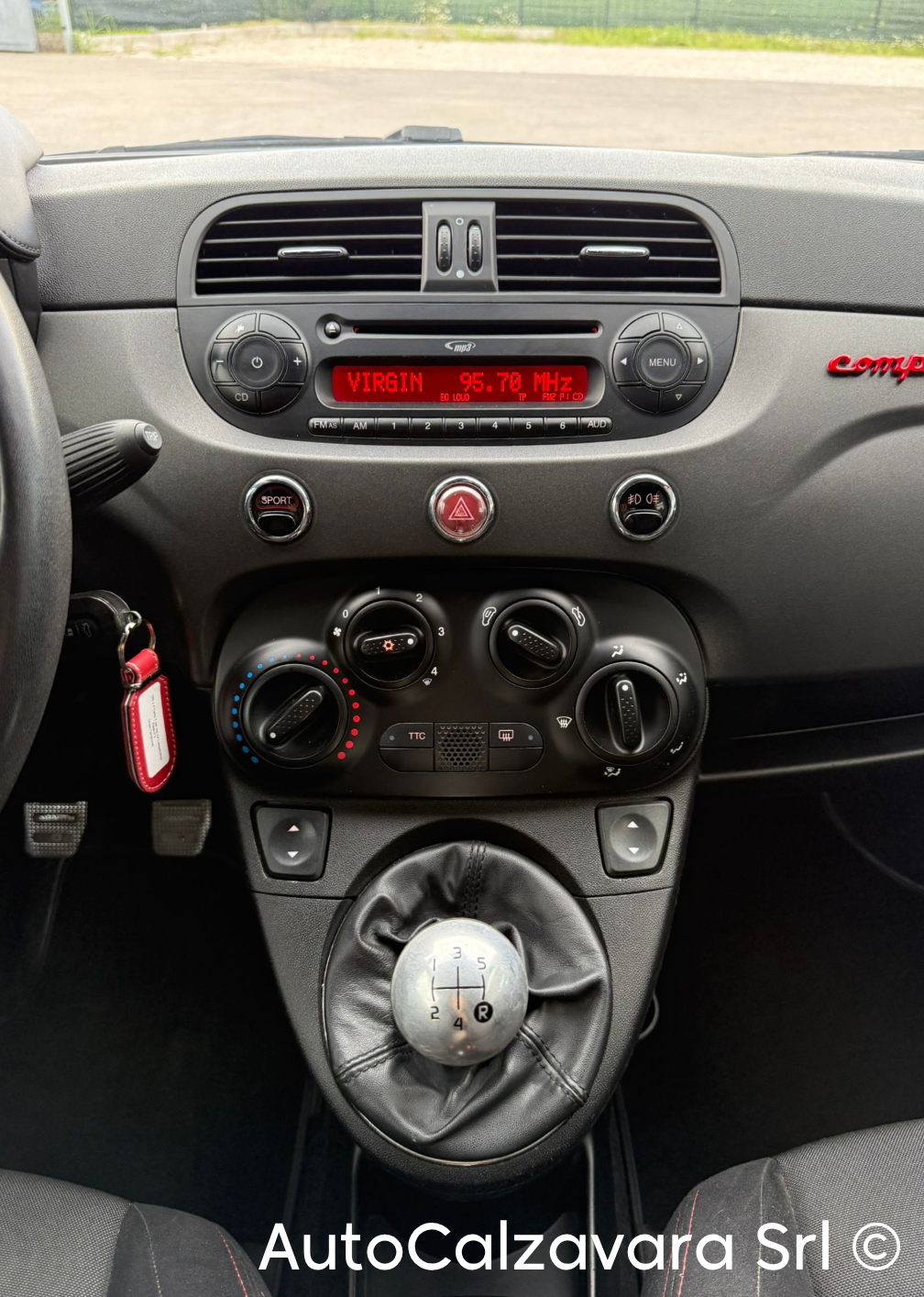 500 Abarth 595 1.4 Turbo T-Jet 160 CV Competizione / GRIGIO CAMPOVOLO / EW807CV