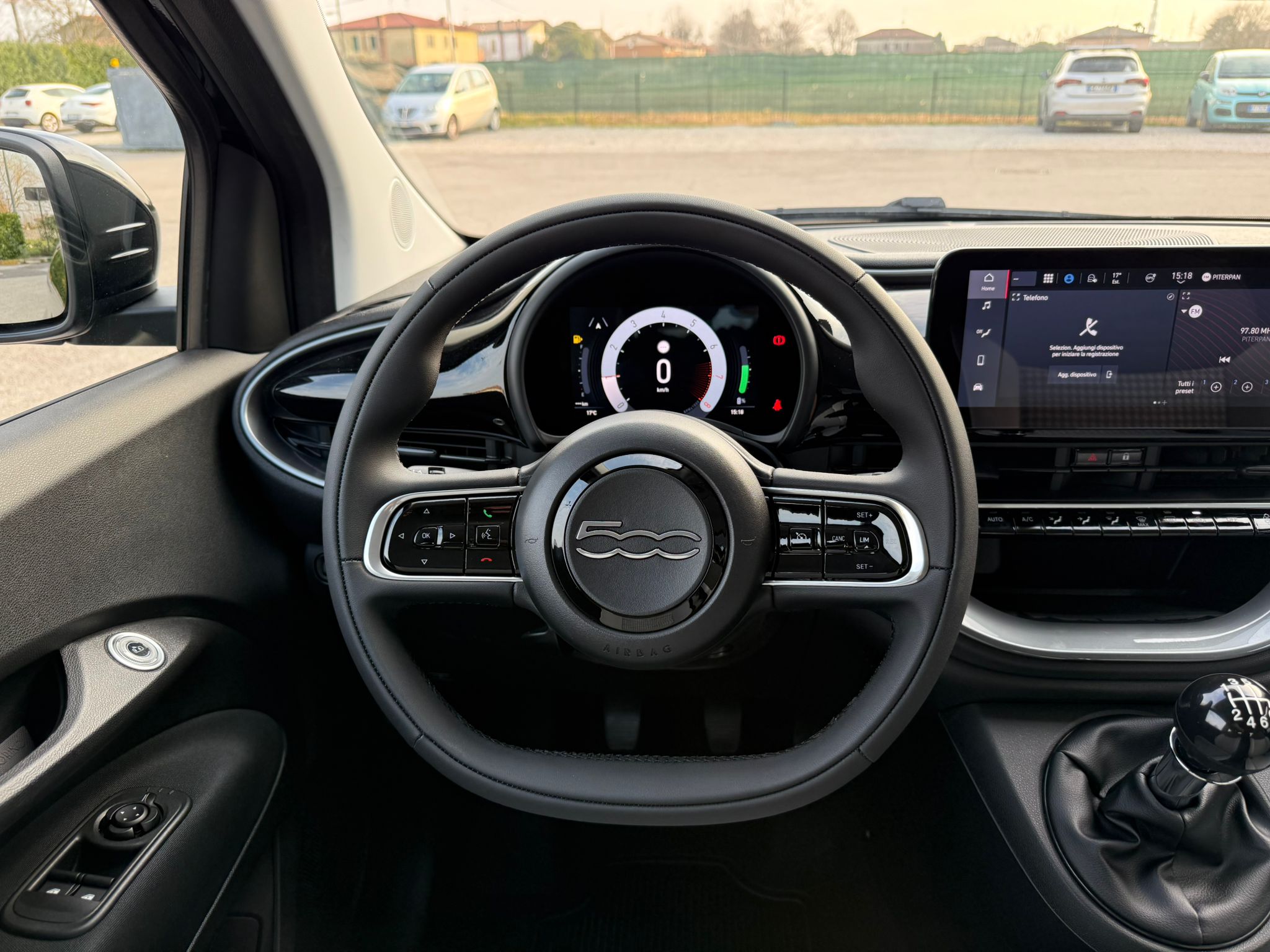 Fiat 500 Berlina Hybrid Torino / NERO ONYX / TX262578