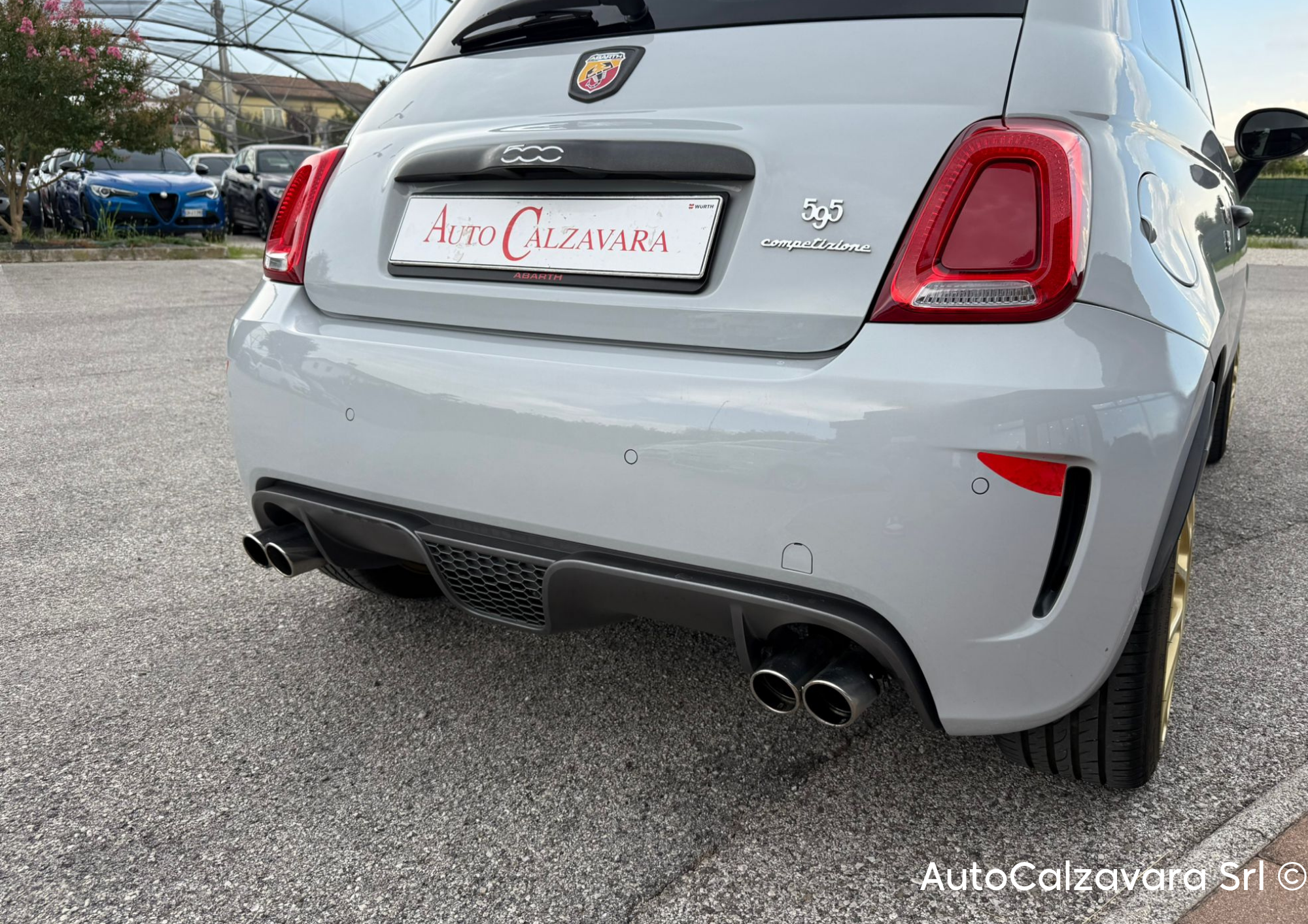 500 Abarth 595 1.4 Turbo T-Jet 160 CV Competizione / GRIGIO CAMPOVOLO / EW807CV