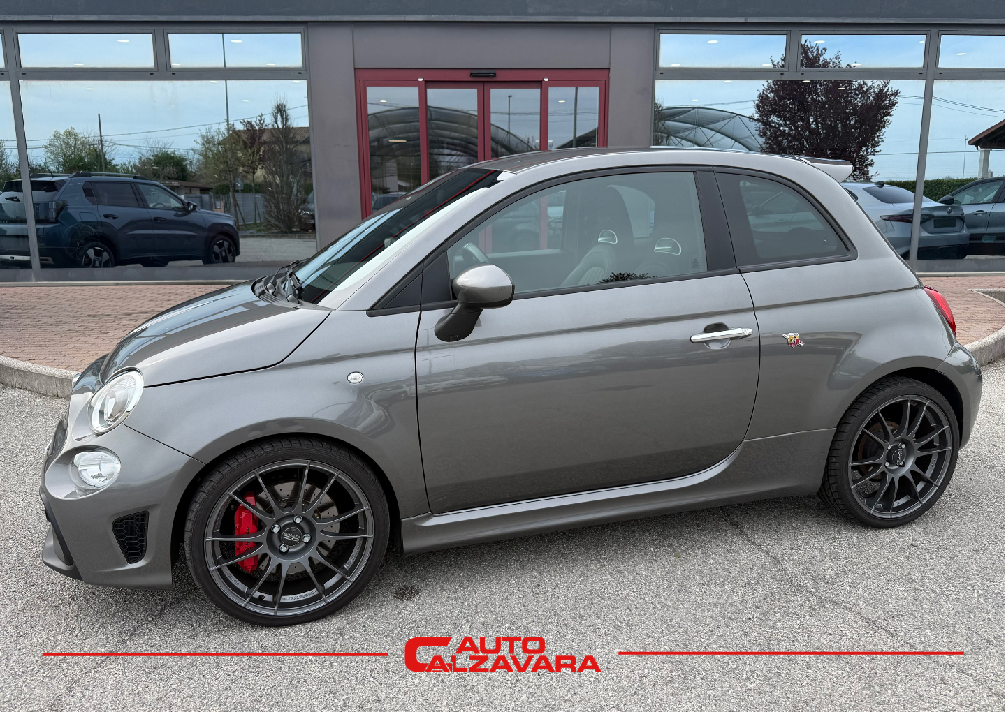 500 Abarth 595 1.4 Turbo T-Jet 165 CV Turismo / GRIGIO POMPEI METALIZZATO / GK425MV