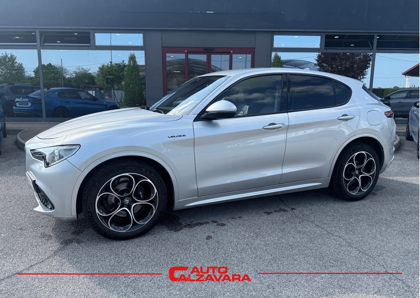 Alfa Romeo Stelvio 2.2 Turbodiesel 210 CV AT8 Q4 Veloce / GRIGIO SILVERSTONE / GE990KF