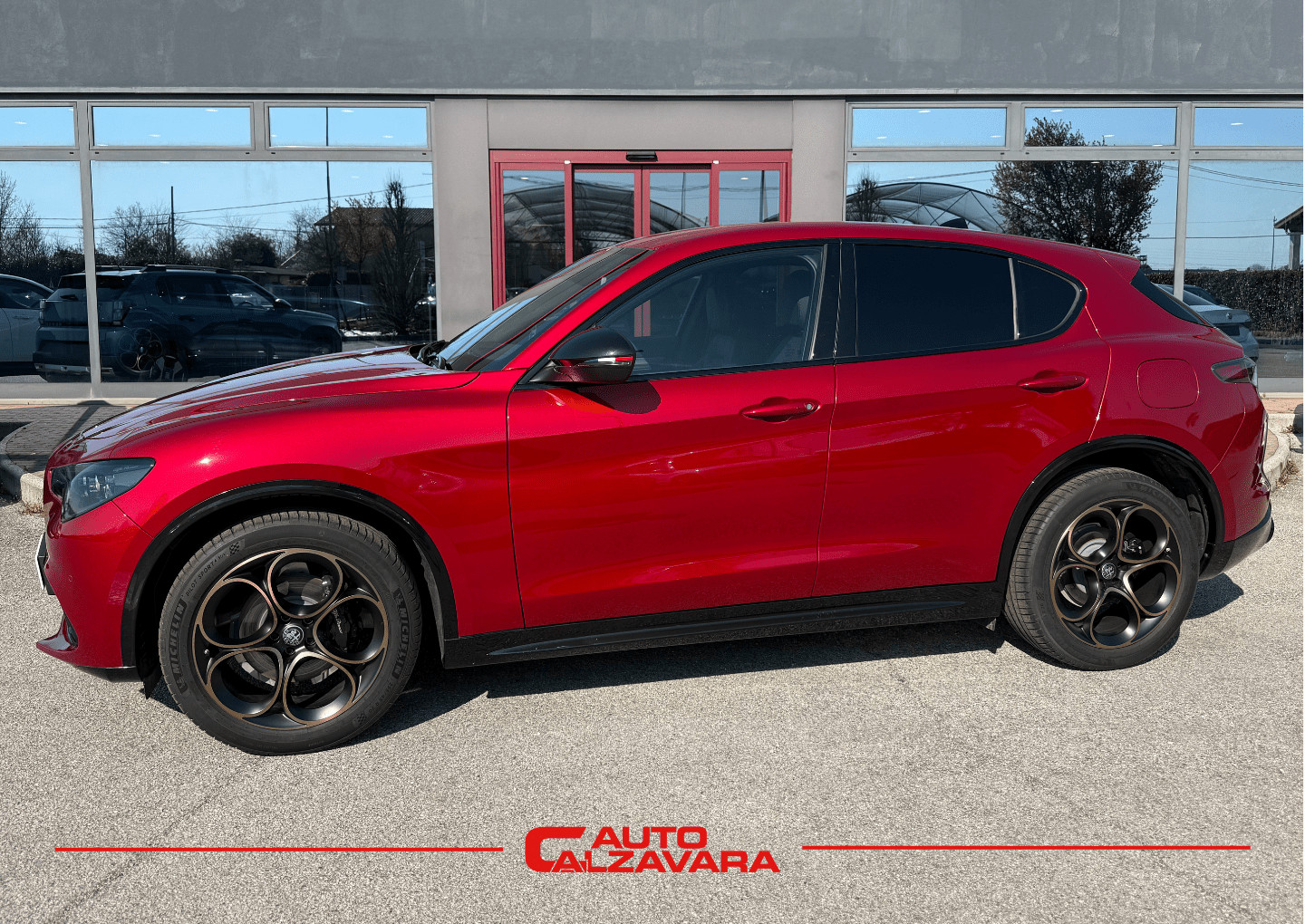 Alfa Romeo Stelvio 2.2 Turbodiesel 210 CV AT8 Q4 Intensa / ROSSO ETNA / R7E02289