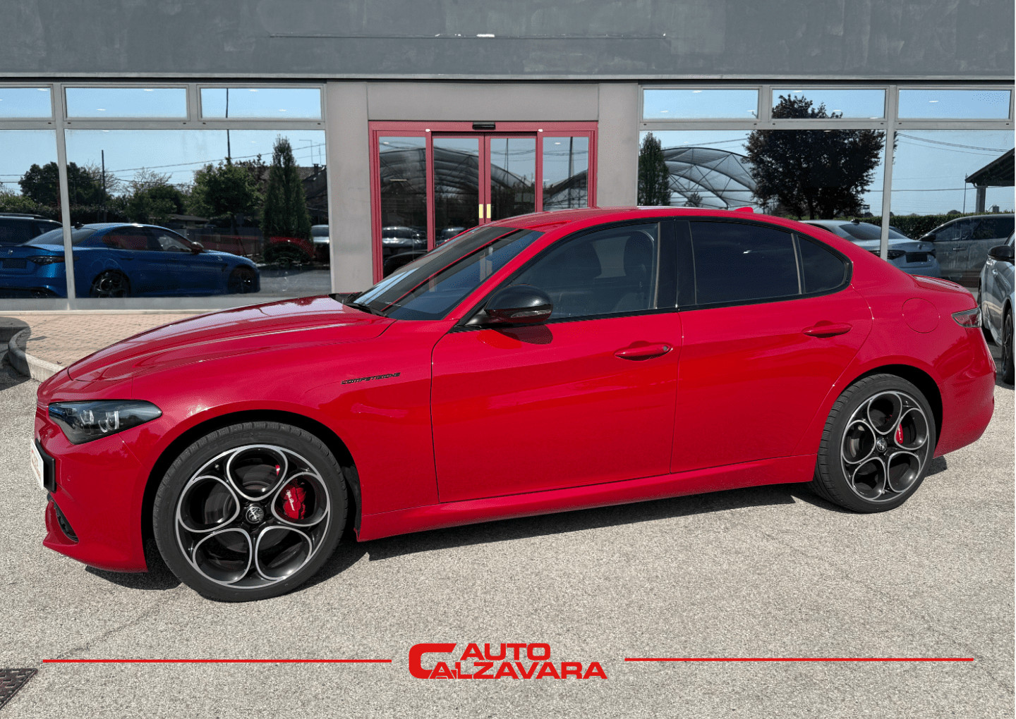 Alfa Romeo Giulia 2.0 Turbo 280 CV AT8 AWD Q4 Competizione / ROSSO ALFA / P7675721