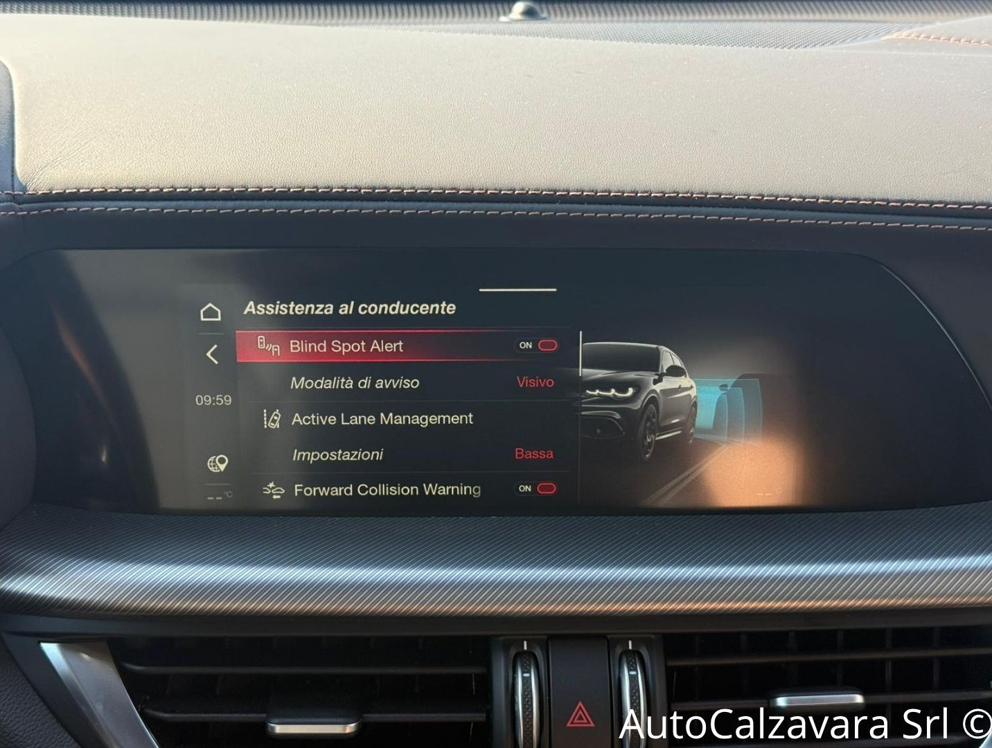 Alfa Romeo Stelvio 2.2 Turbodiesel 210 CV AT8 Q4 Intensa / ROSSO ETNA / R7E02081