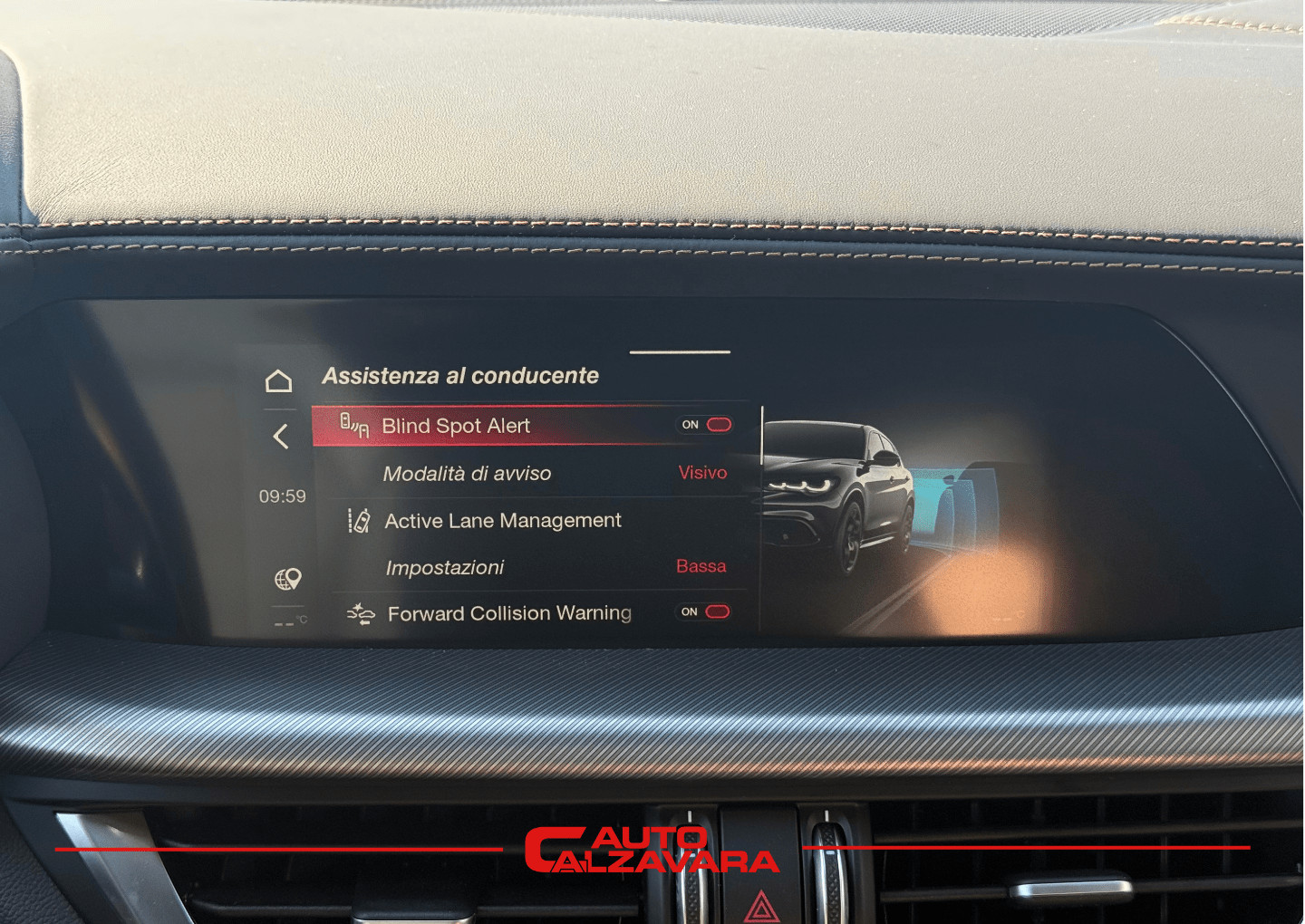 Alfa Romeo Stelvio 2.2 Turbodiesel 210 CV AT8 Q4 Intensa / ROSSO ETNA / R7E02289